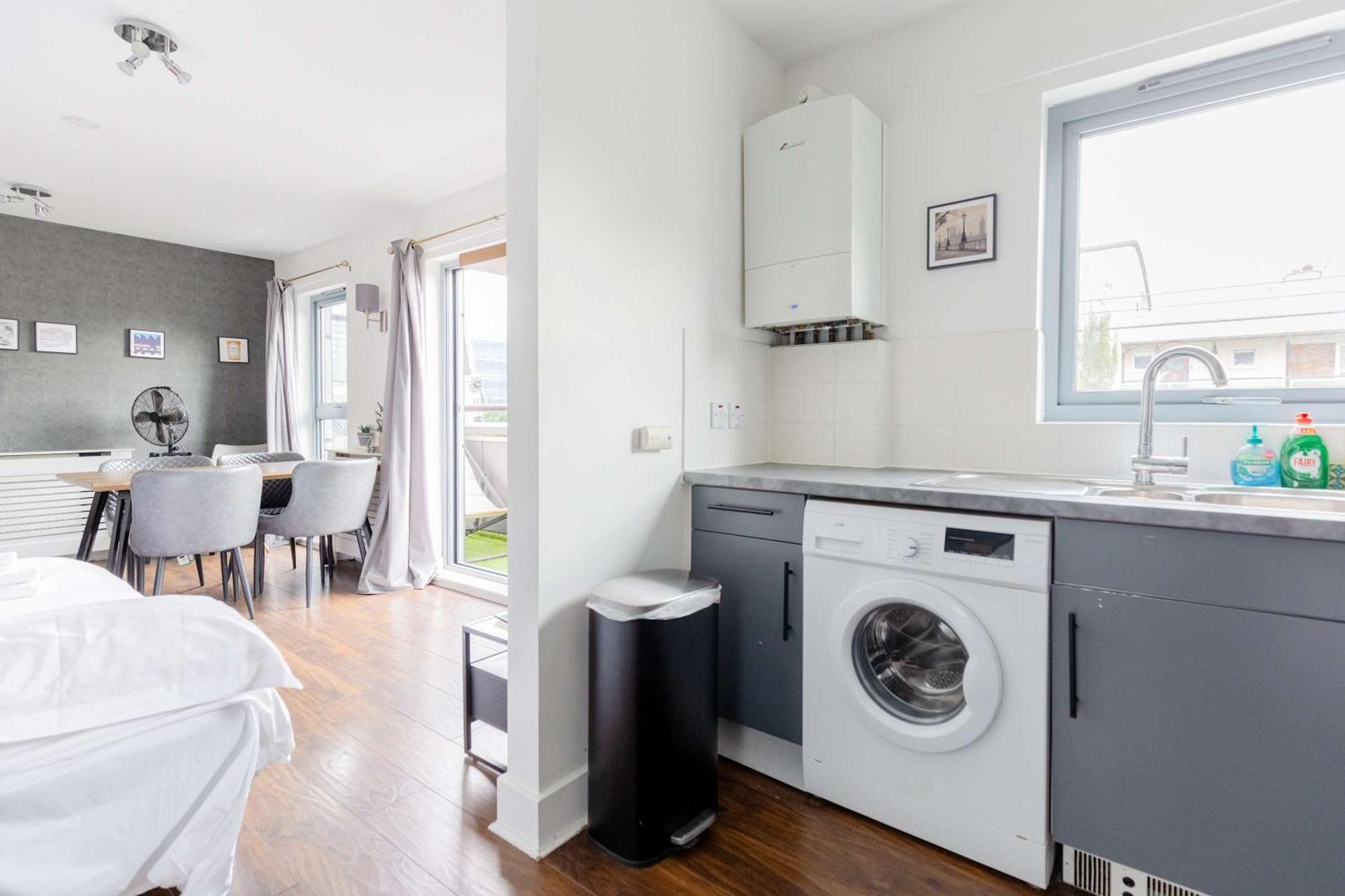 Appartement Bright 2 Bedroom Flat In Lambeth With Balcony