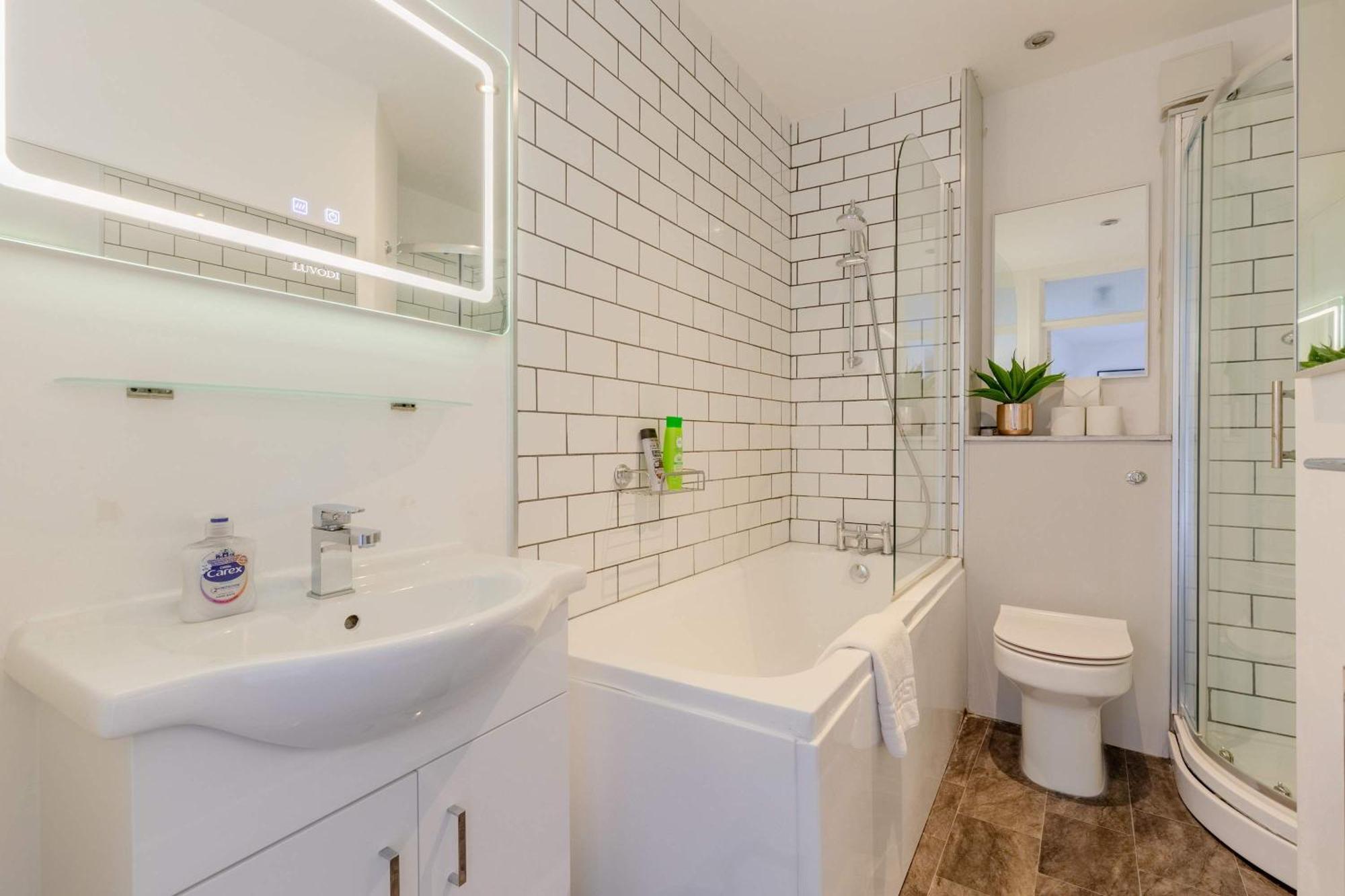 Appartement Bright 2 Bedroom Flat In Lambeth With Balcony Londres