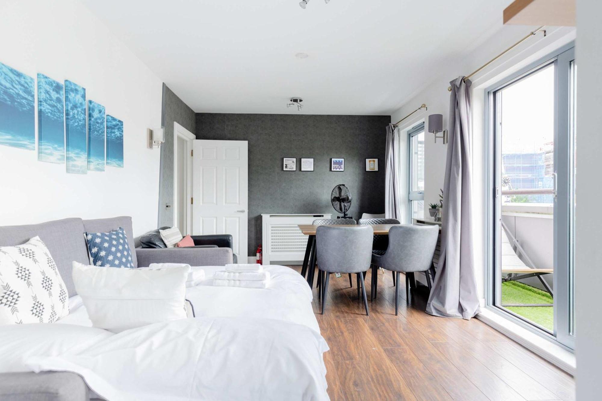 Bright 2 Bedroom Flat In Lambeth With Balcony Appartement Londres