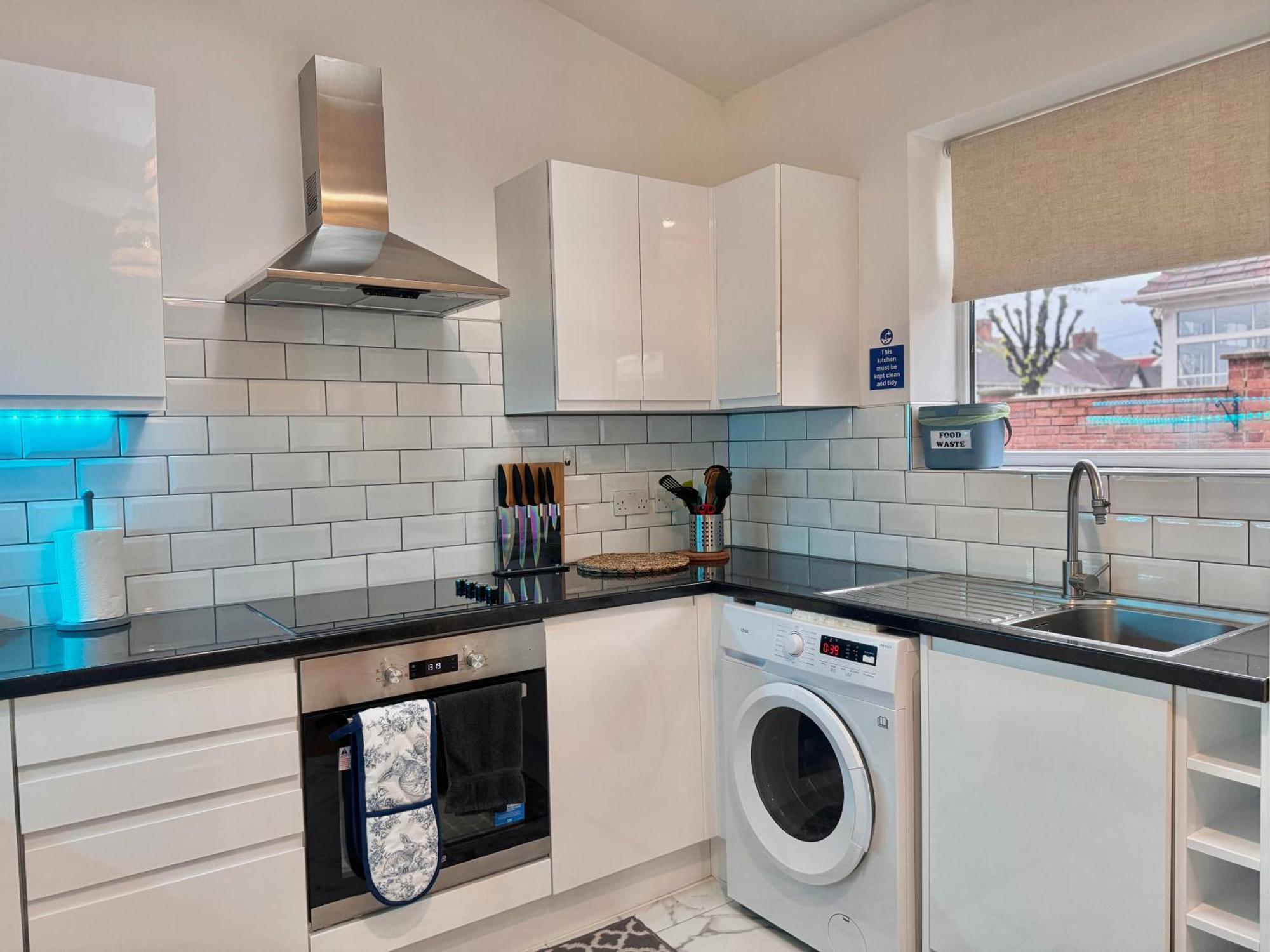 Apartamento Modern 1-bed 30min To & Parking *