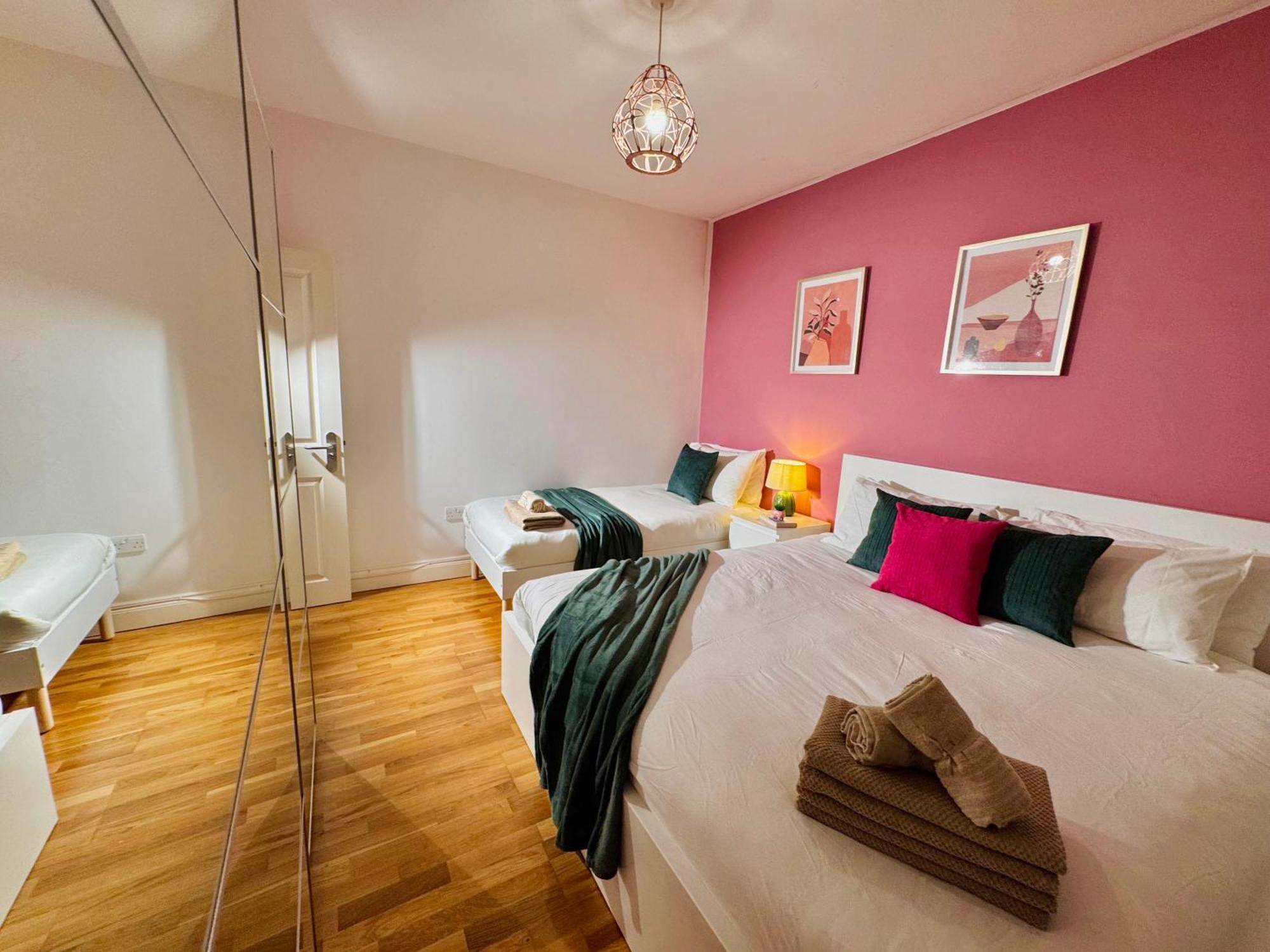 Apartamento Modern 1-bed 30min To & Parking Londres