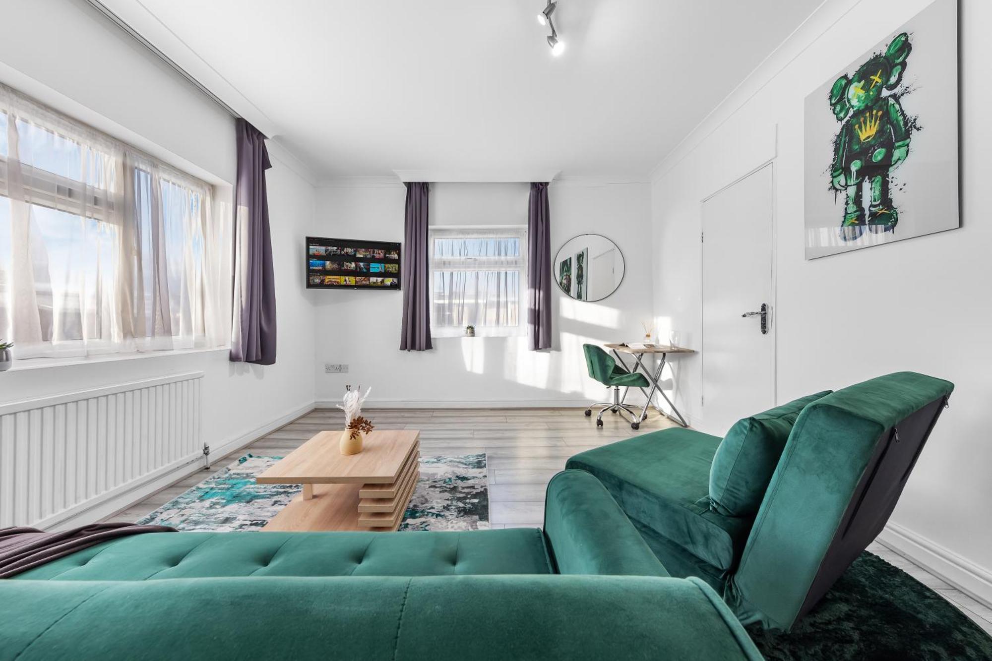 Apartamento Hype - 10 Mins To Stadium - Sleeps 8 Londres