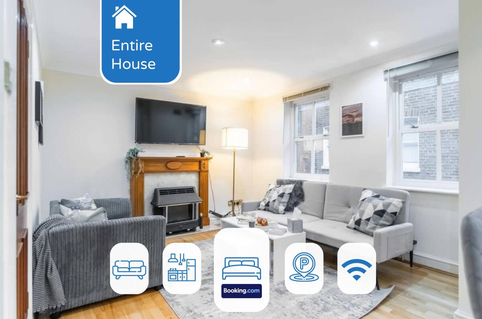 Chic 3-bed Mews Townhouse St John's Wood With Free Wifi Сasa de vacaciones Londres