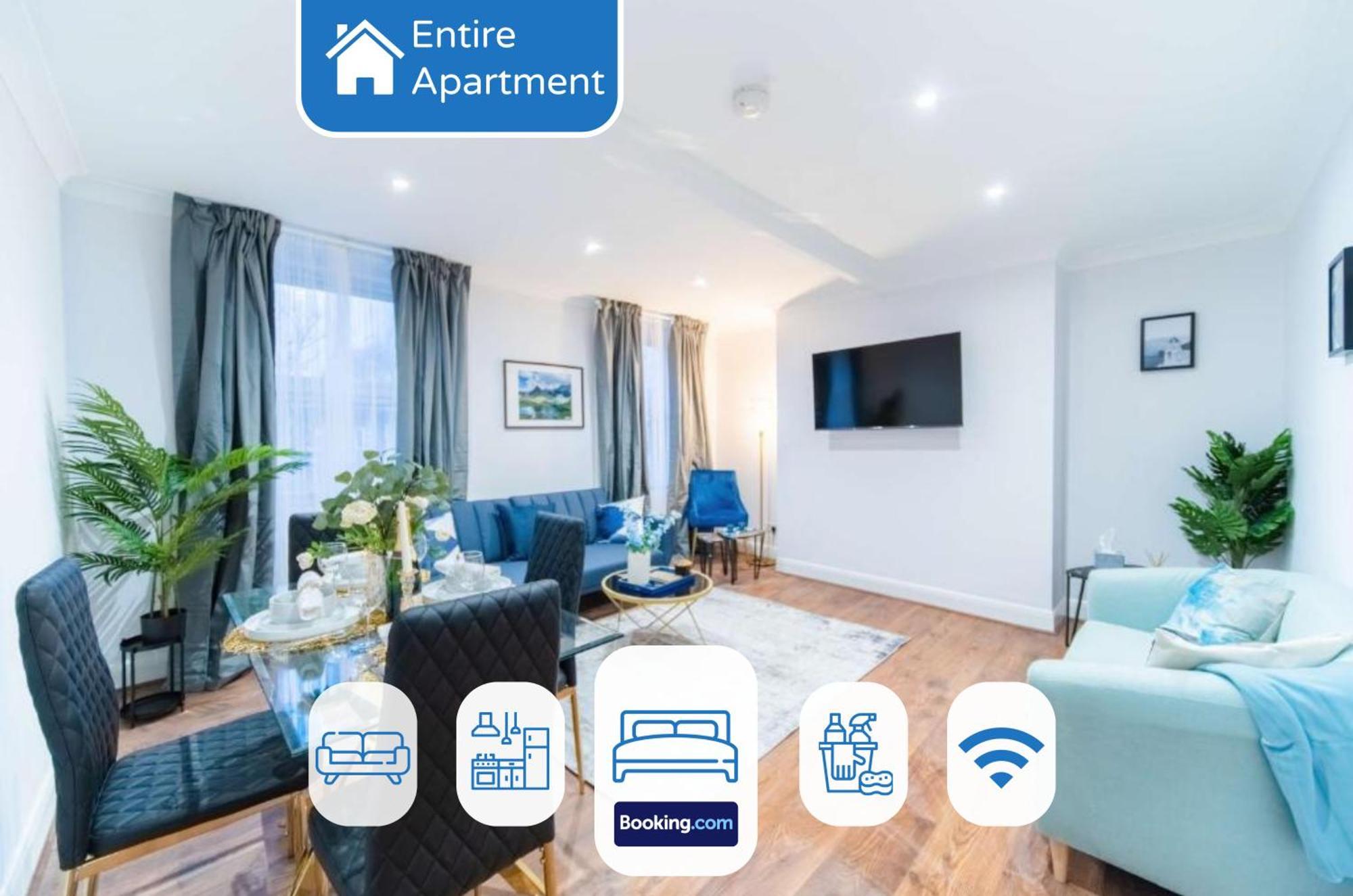Modern Two Bed Kensington With Free Wifi