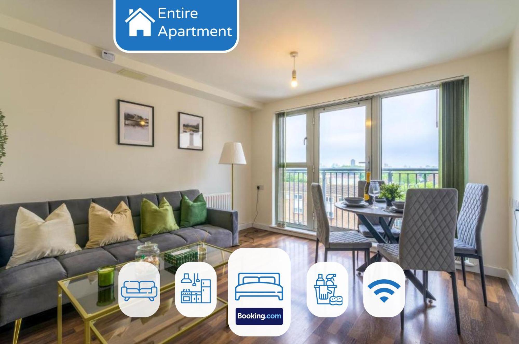 Warm 2-bed Flat By Livestay Short Lets & Serviced Appartement Londres
