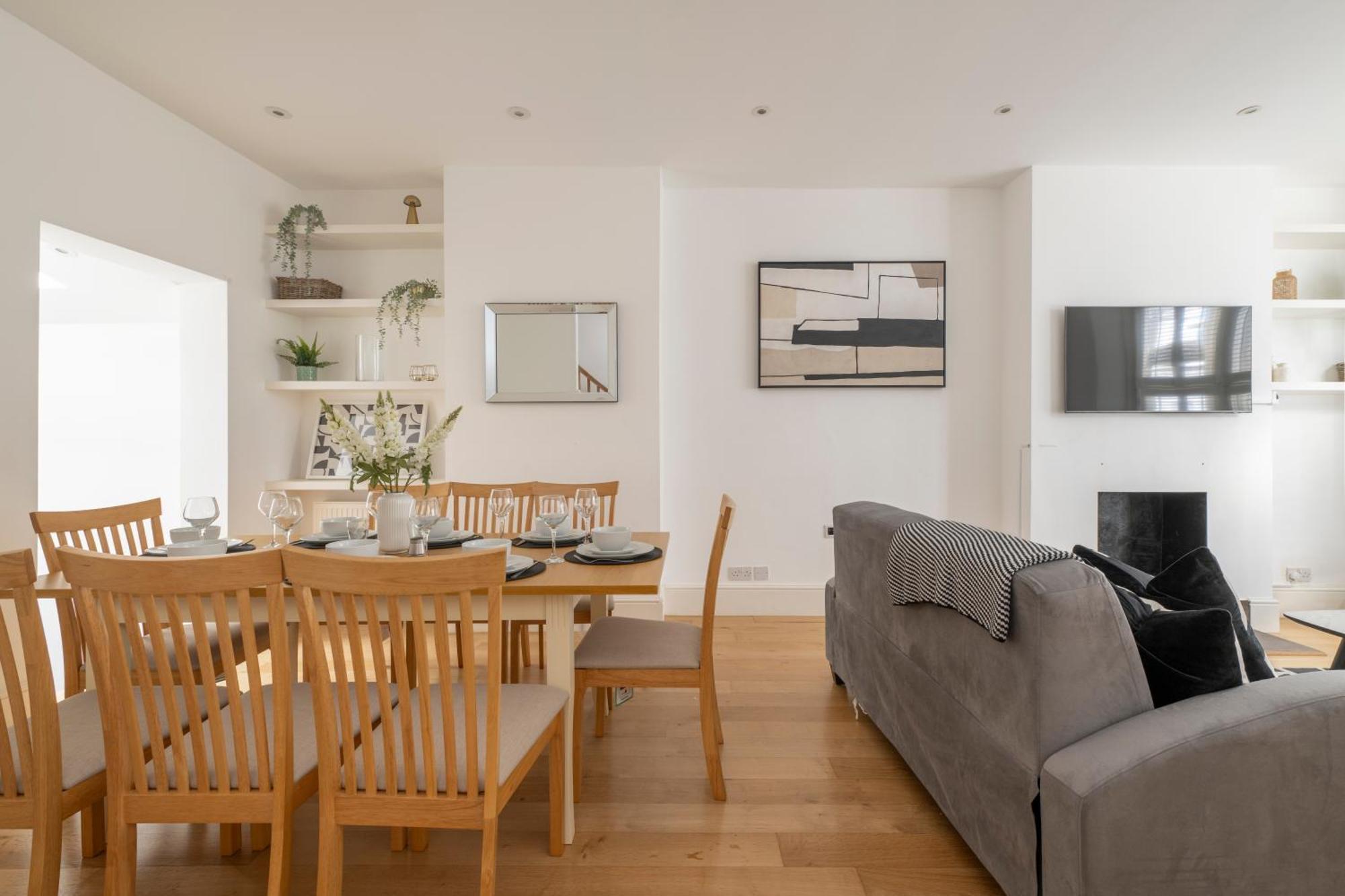 Fulham Spacious & Luxe House With Parking & Garden *