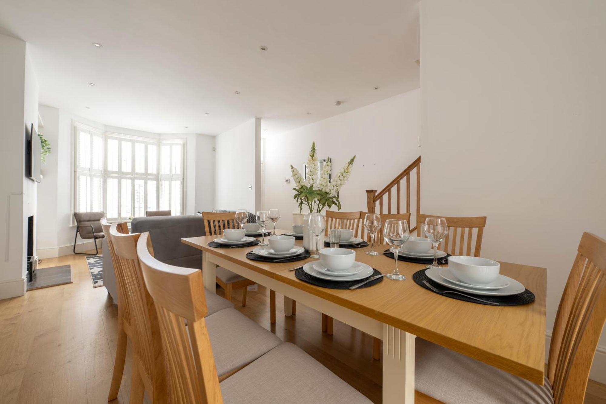 Fulham Spacious & Luxe House With Parking & Garden Appartement
