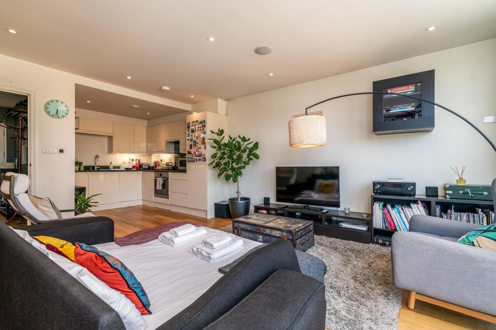 Apartamento Bright & Spacious Battersea Flat Londres