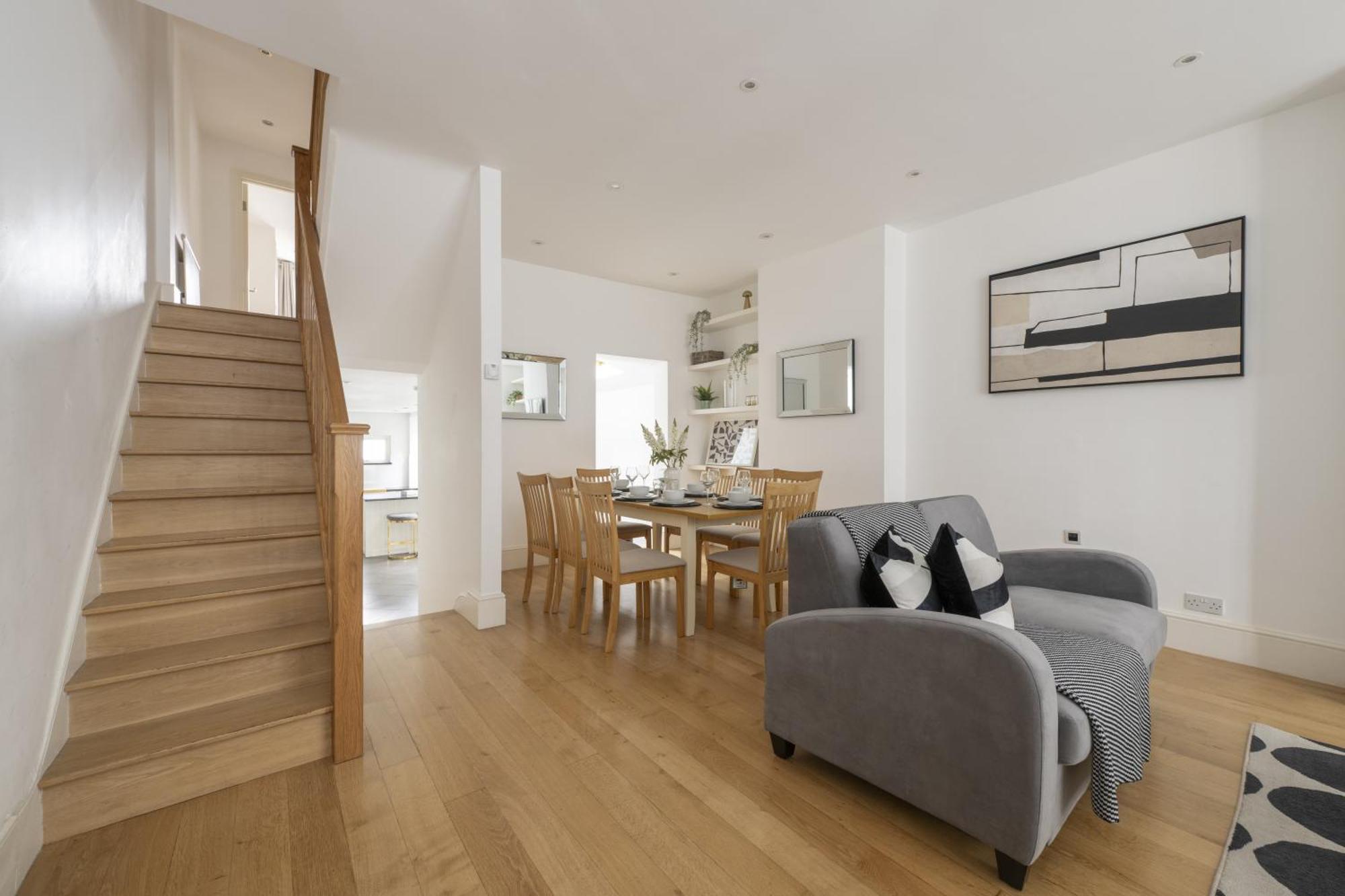 Fulham Spacious & Luxe House With Parking & Garden Appartement Londres