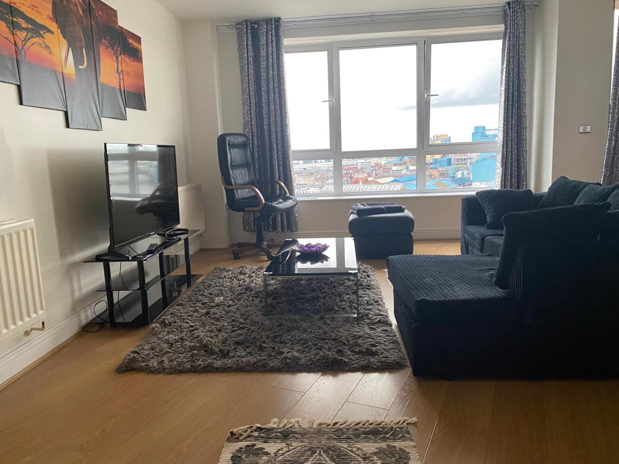 Appartement Riverside Apartment-2 Bed-freep-balcony Londres