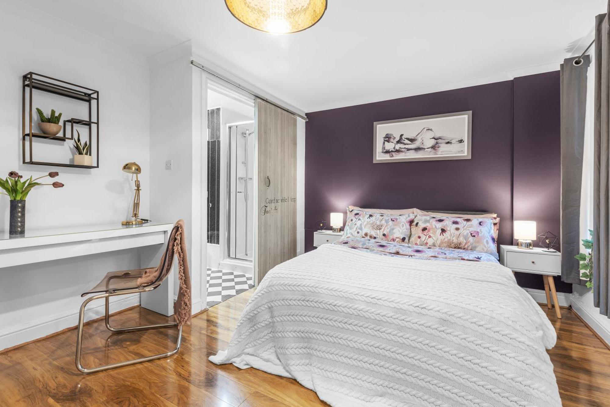 Appartement Stylish 3-bed Smart Tv & Views 5min To Tube *