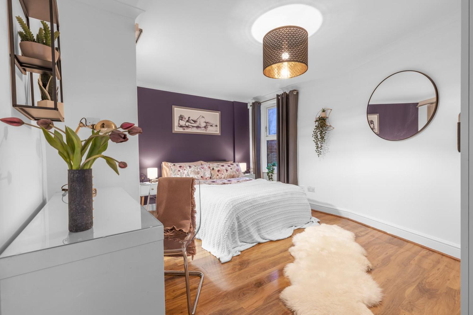 Appartement Stylish 3-bed Smart Tv & Views 5min To Tube *