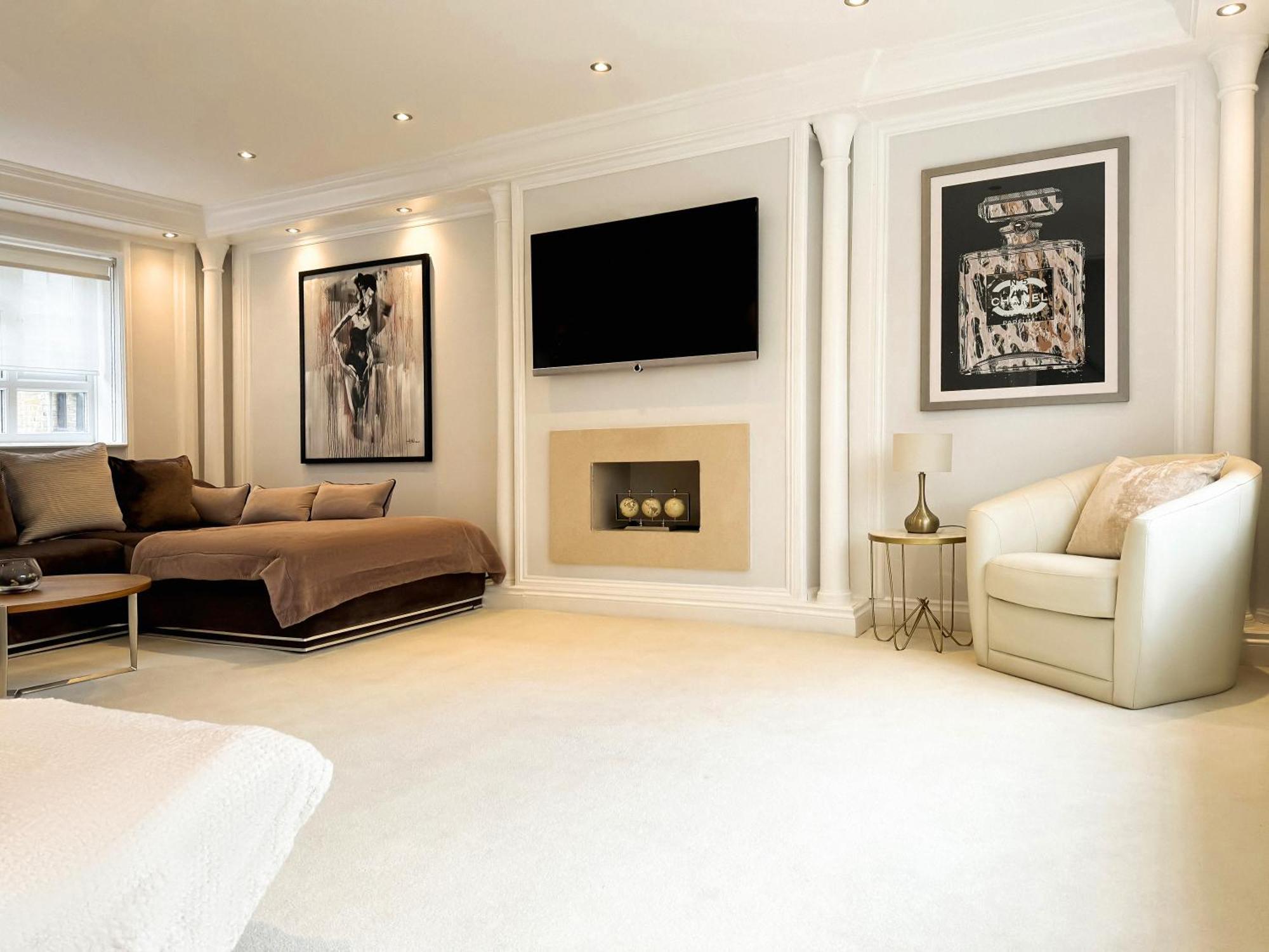 Hébergement de vacances Opulent Mayfair 2 Bedroom House With Rooftop By Hyde Park Londres