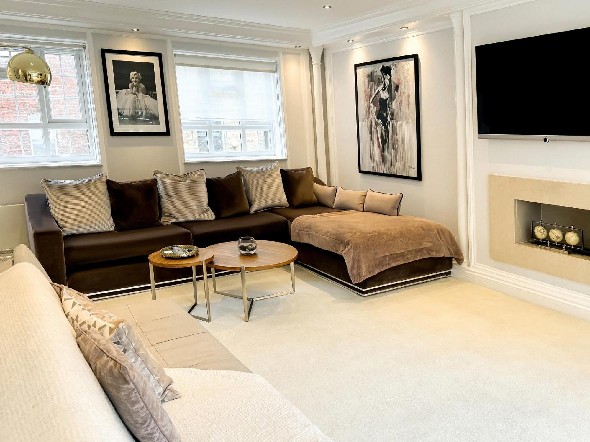 Hébergement de vacances Opulent Mayfair 2 Bedroom House With Rooftop By Hyde Park *