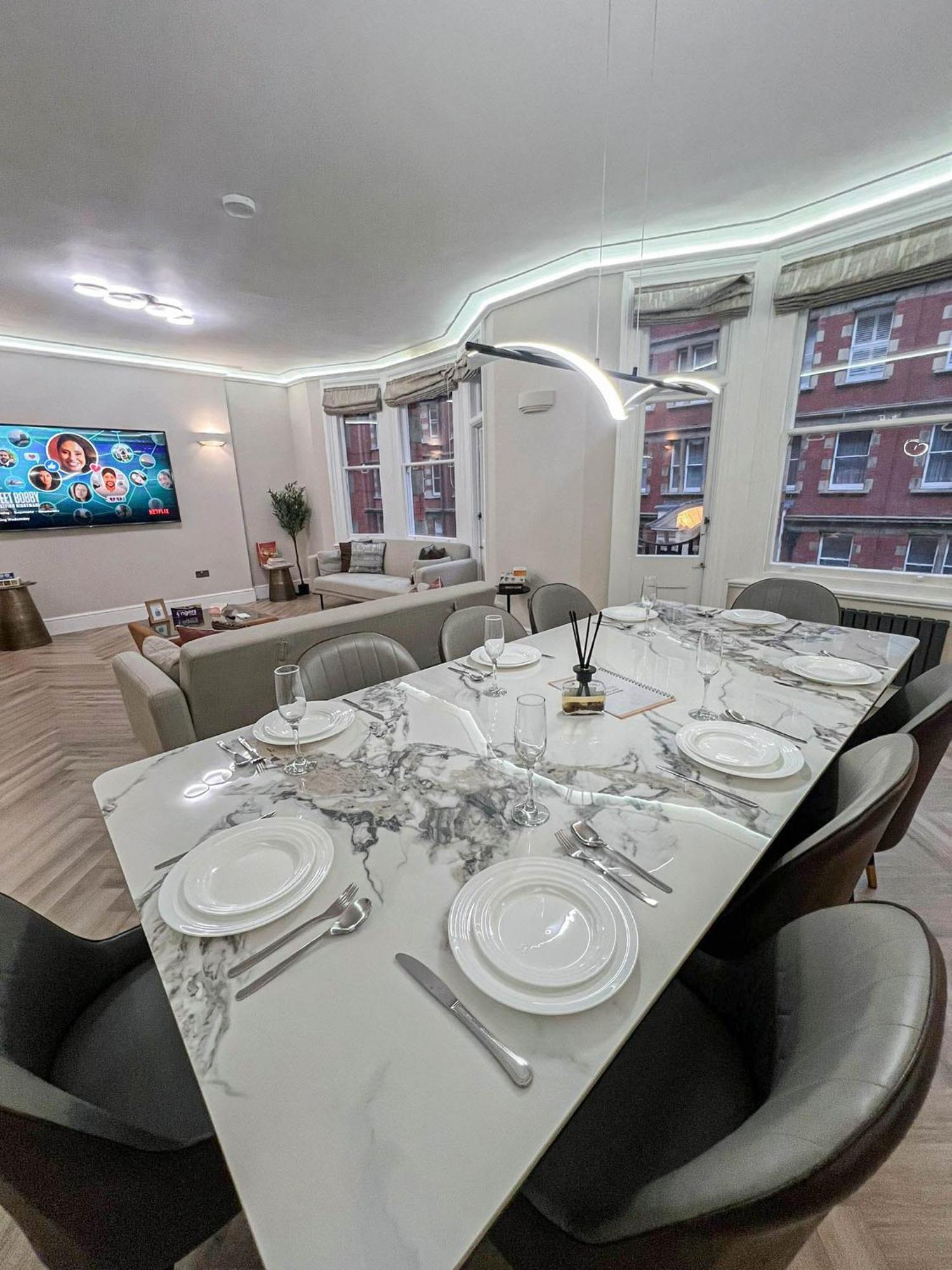 Apartamento Grandeur 4-bedroom In Baker St Near Regent's Park Londres