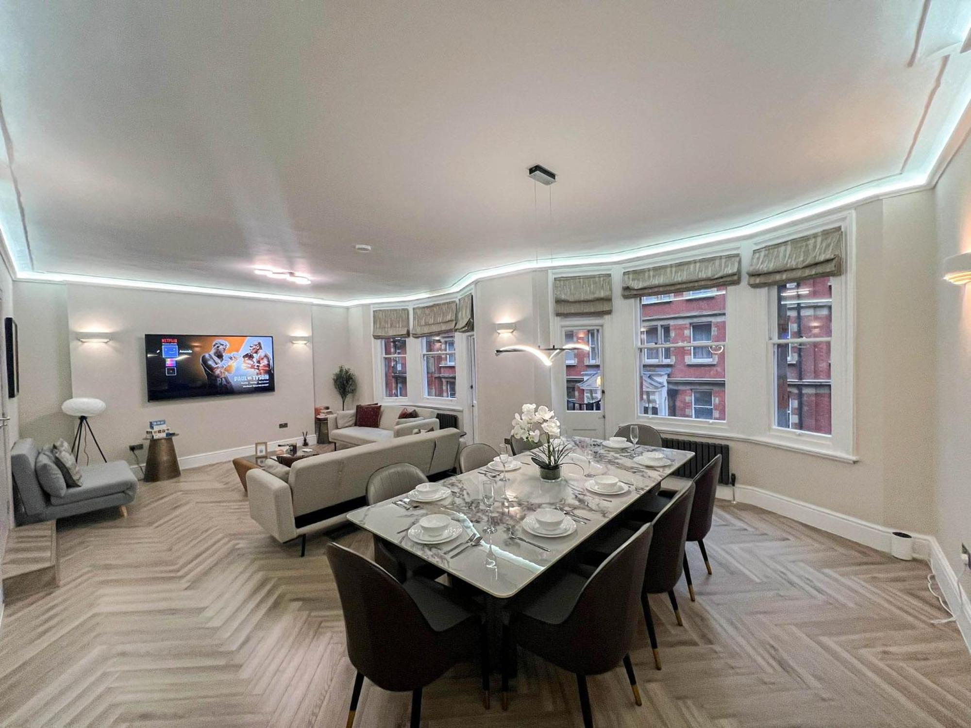Grandeur 4-bedroom In Baker St Near Regent's Park Apartamento