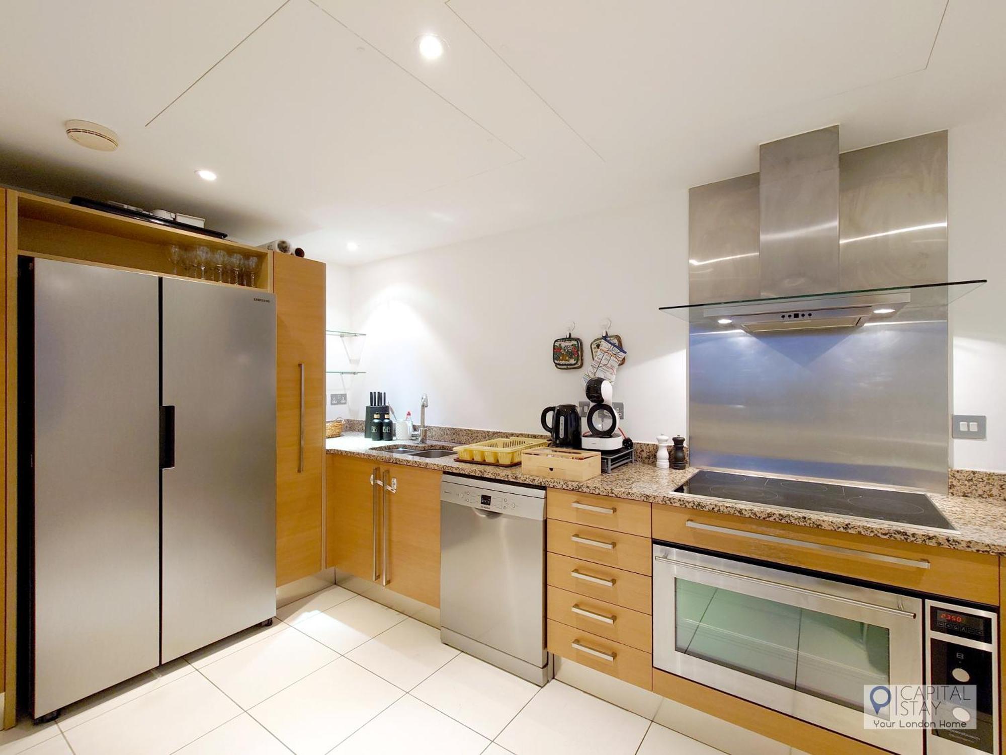 Appartement 3 Bed Serviced In Battersea - River Views Londres