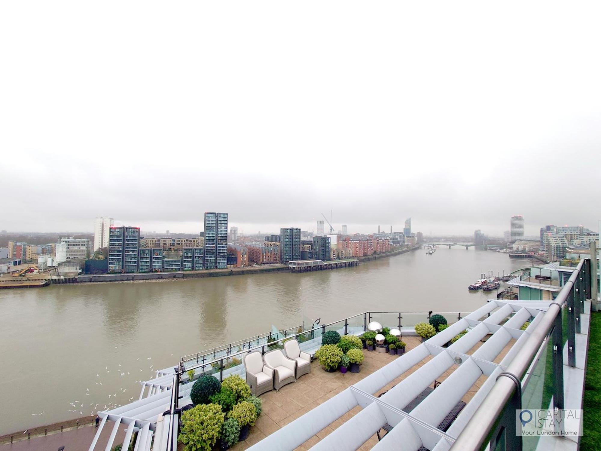 3 Bed Serviced In Battersea - River Views Londres