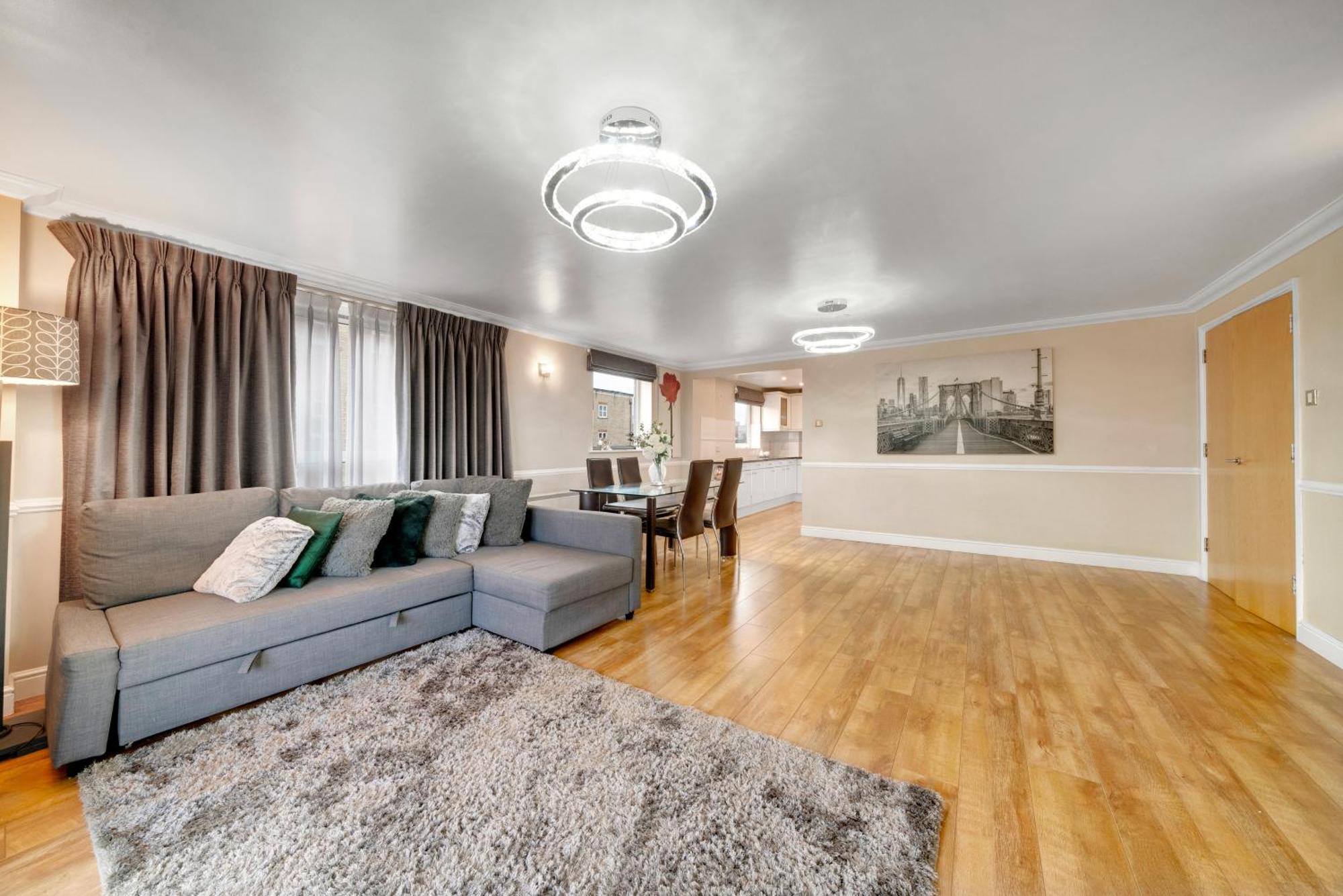 Large Modern 2bedroom 2bathroom Cutty Sark Greenwich Close To Canary Wharf, 02 - Perfect For Long Appartement