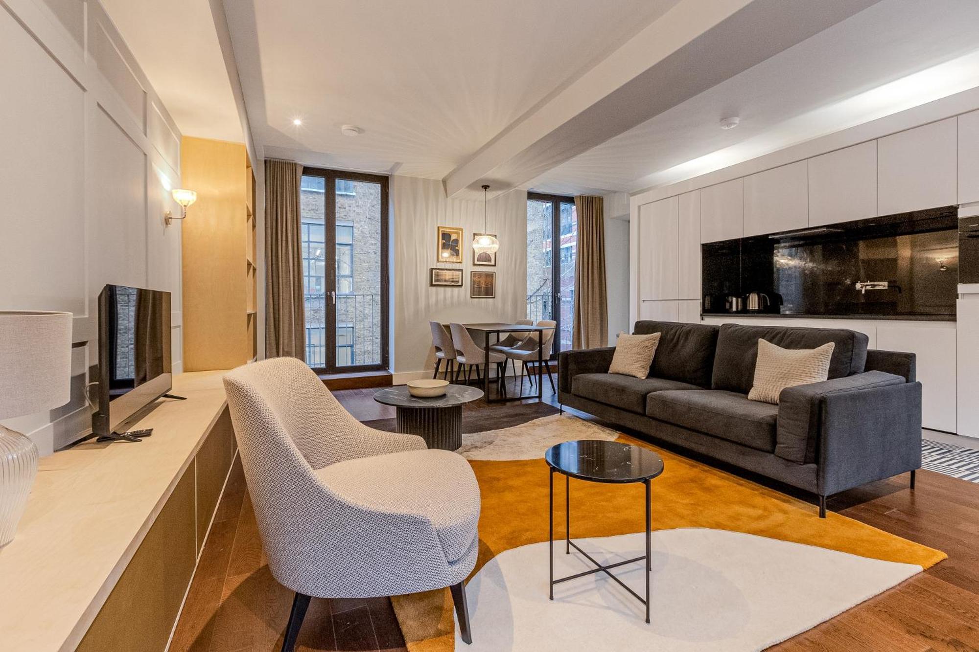 Modern Serviced 3 Minutes From Blackfriars Station Appartement *
