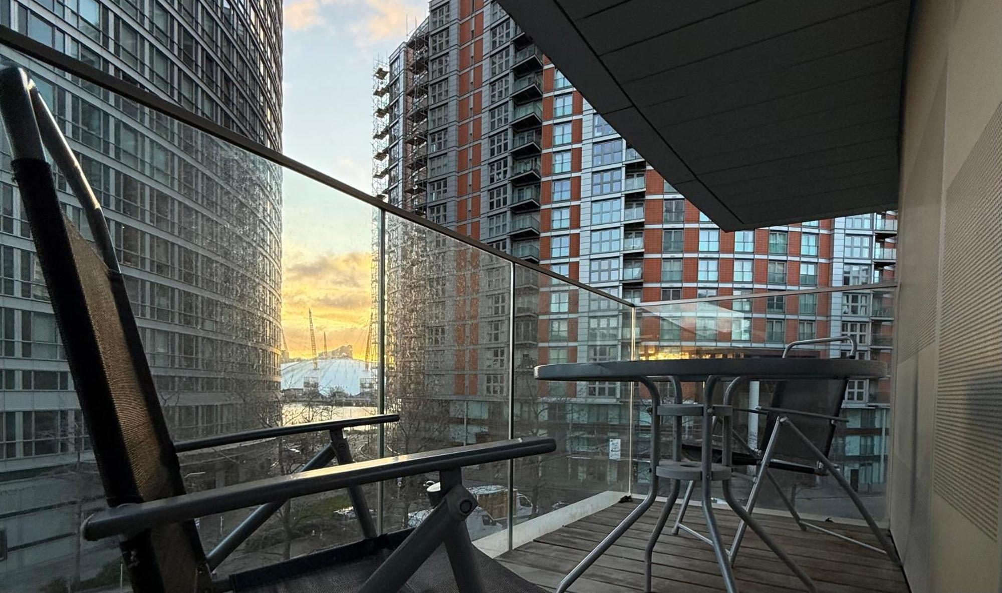 Appartement Luxury Modern 2 Bed Flat With Balcony And View - Canary Wharf Center