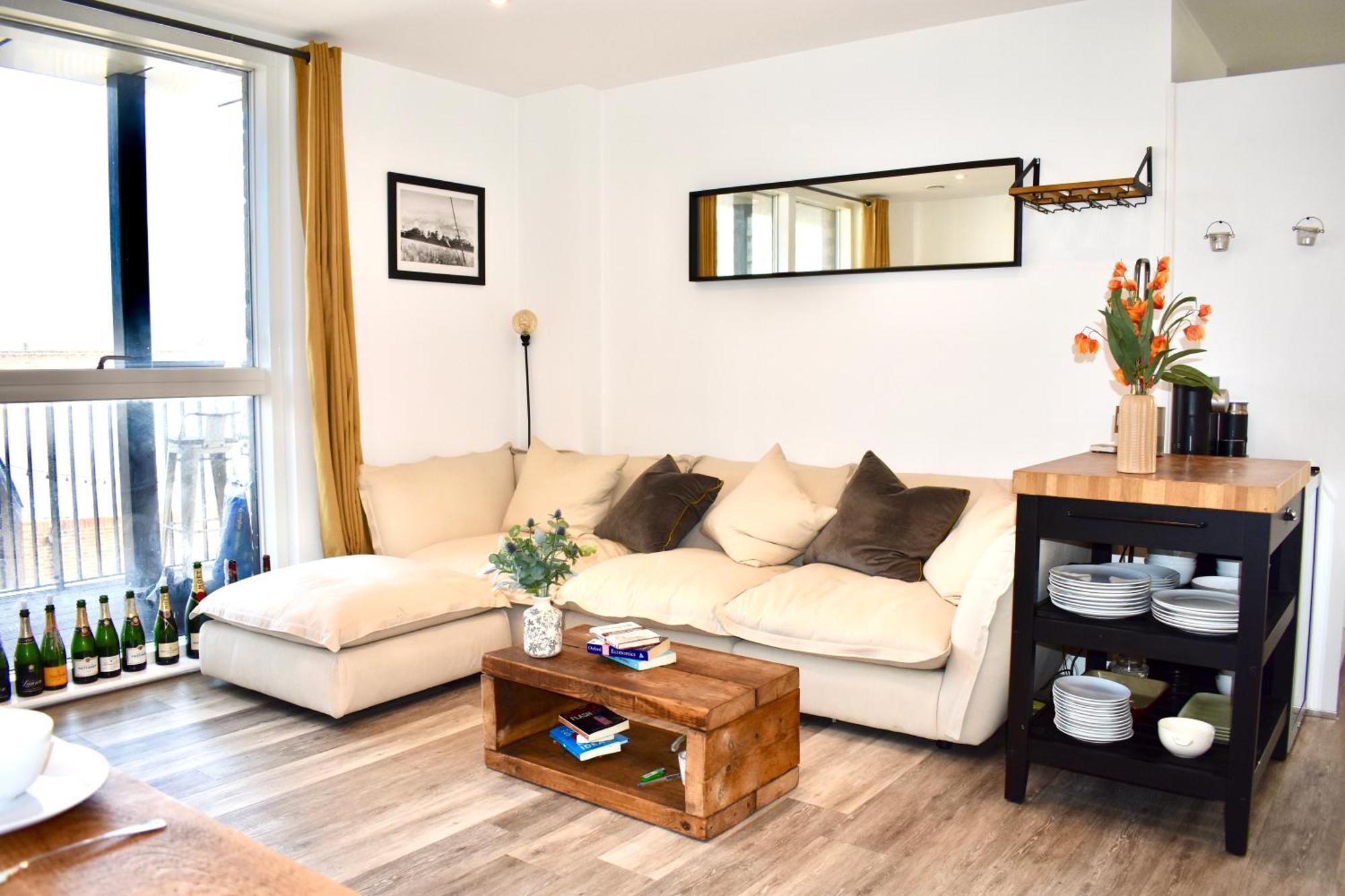 Balcony High End 2-bed Flat In Camberwell For 6 Appartement Londres