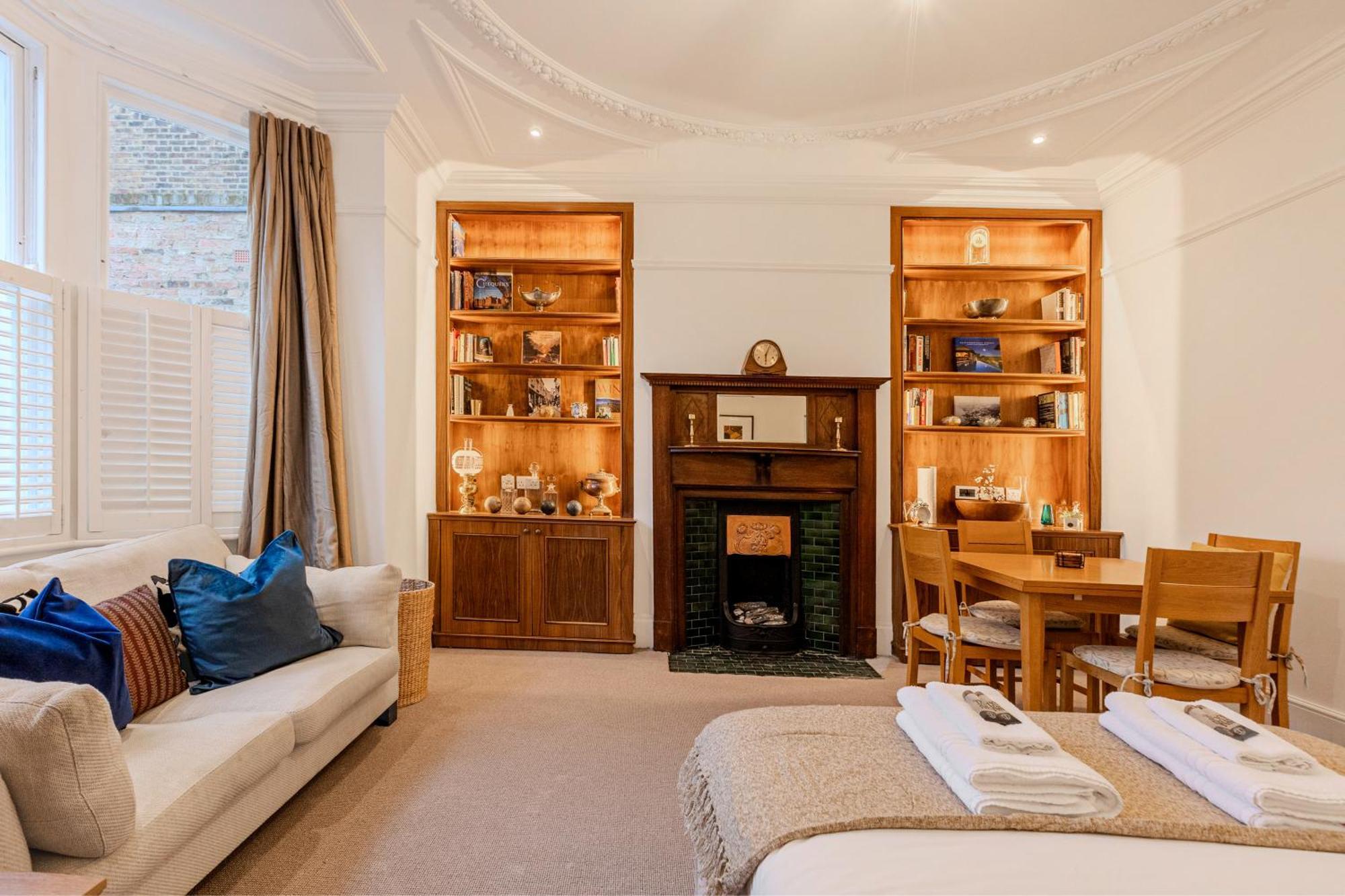 Appartement Charming 2br Flat W Garden, 10min Clapham South St Londres