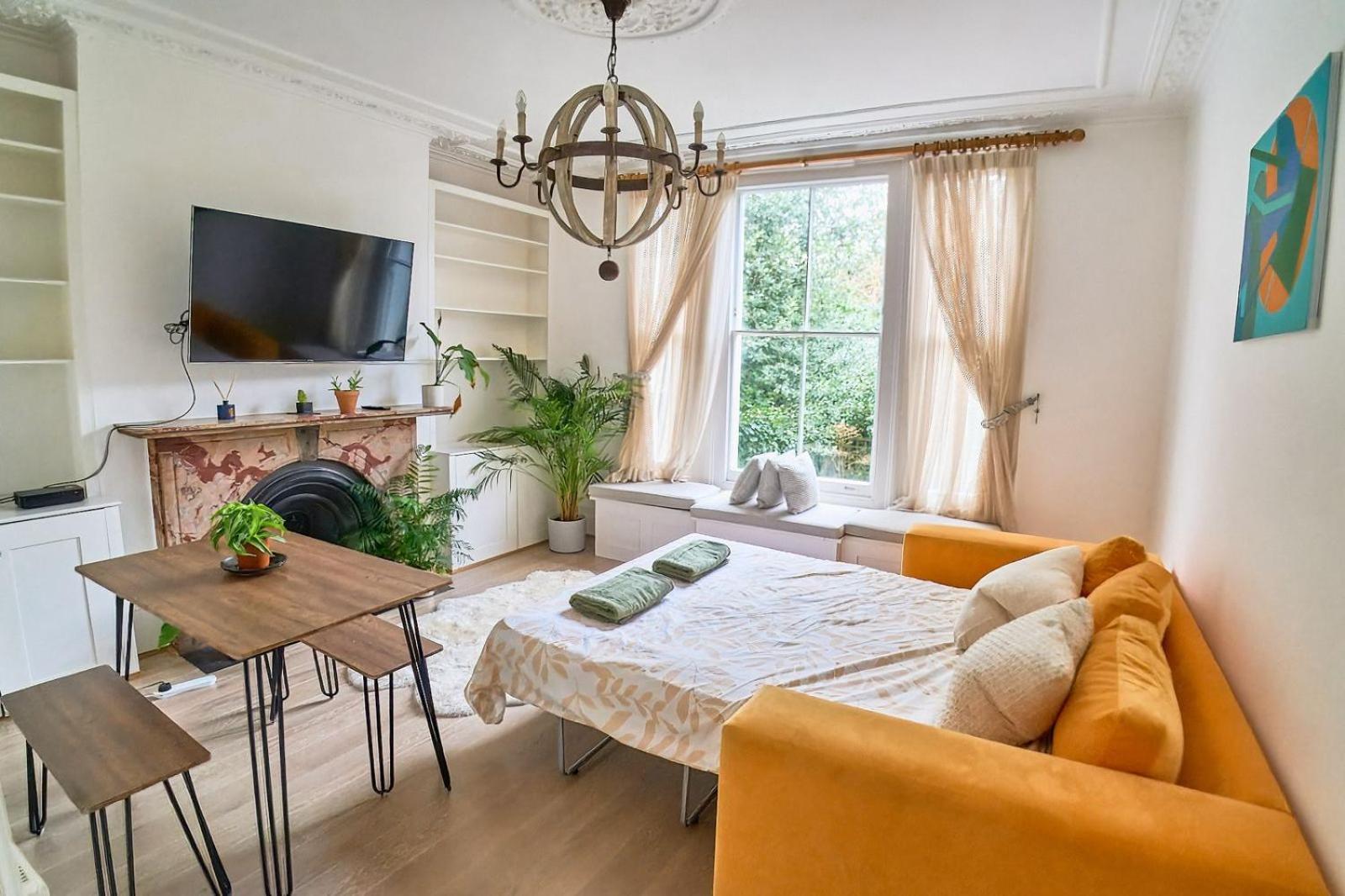 Bright Cozy Garden Retreat W Fast Wifi & 5min To Tube Subway Metro & Close To Park & Street Parking P4p * Londres