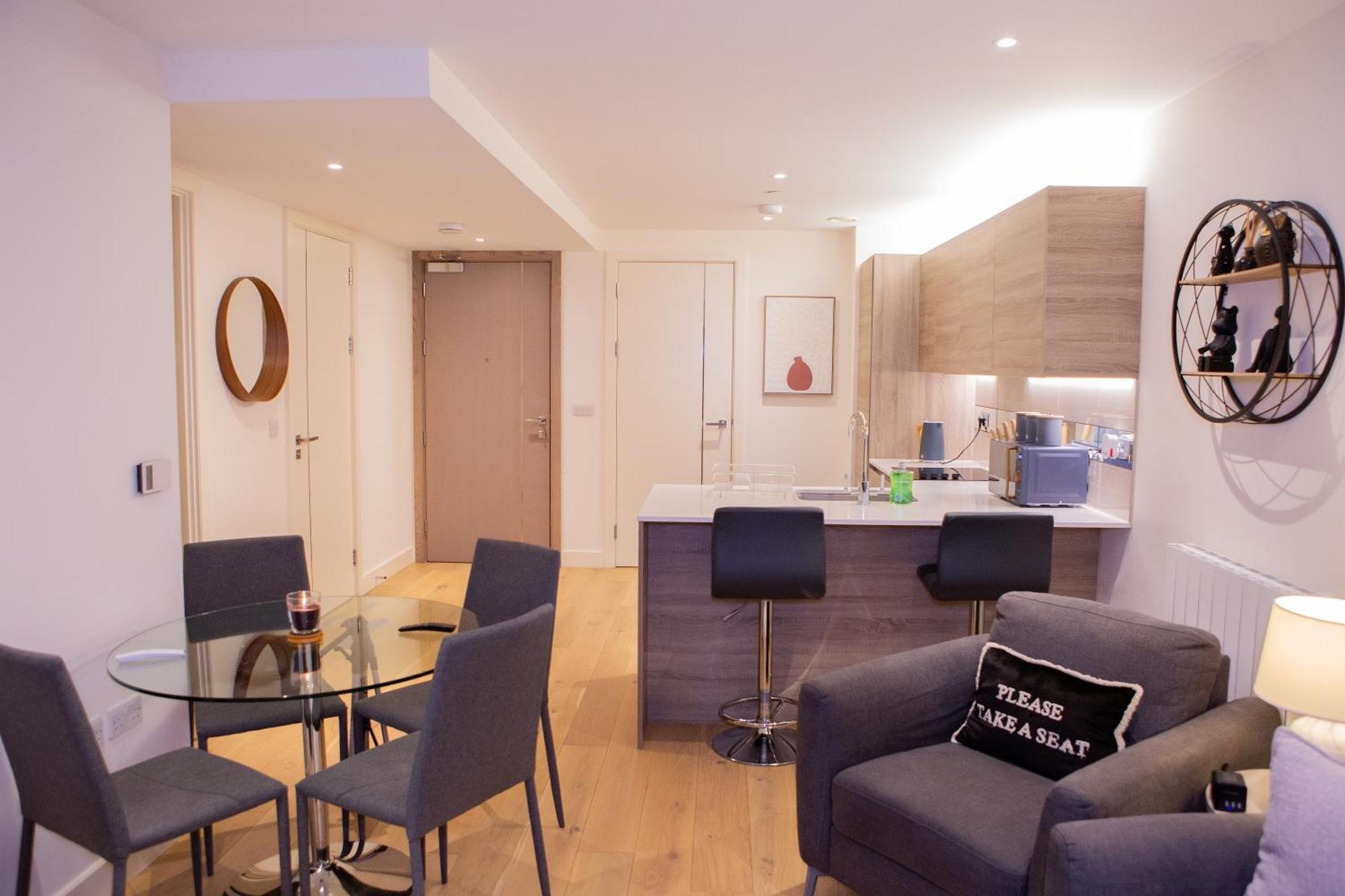 Luxury 1 Bedroom With Riverview Apartamento