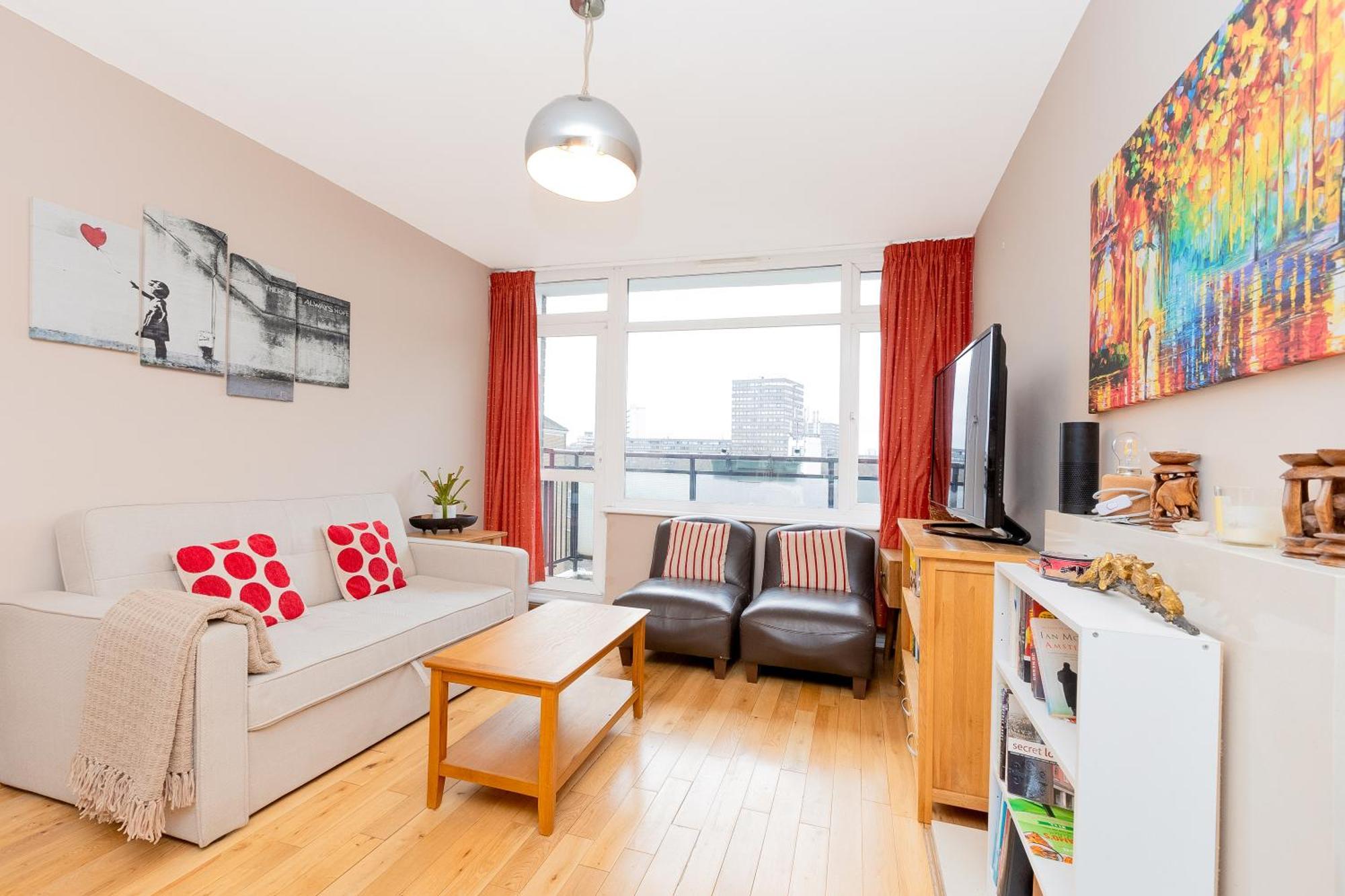 2br Balcony, Battersea, 5min Clapham Junction St Apartamento