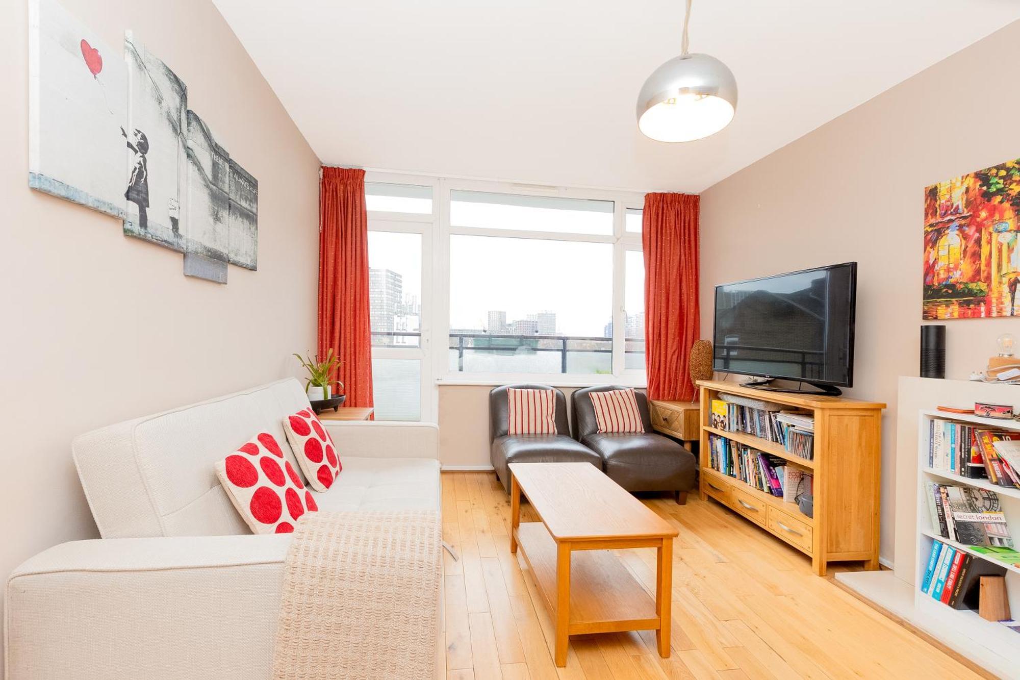 2br Balcony, Battersea, 5min Clapham Junction St Apartamento *