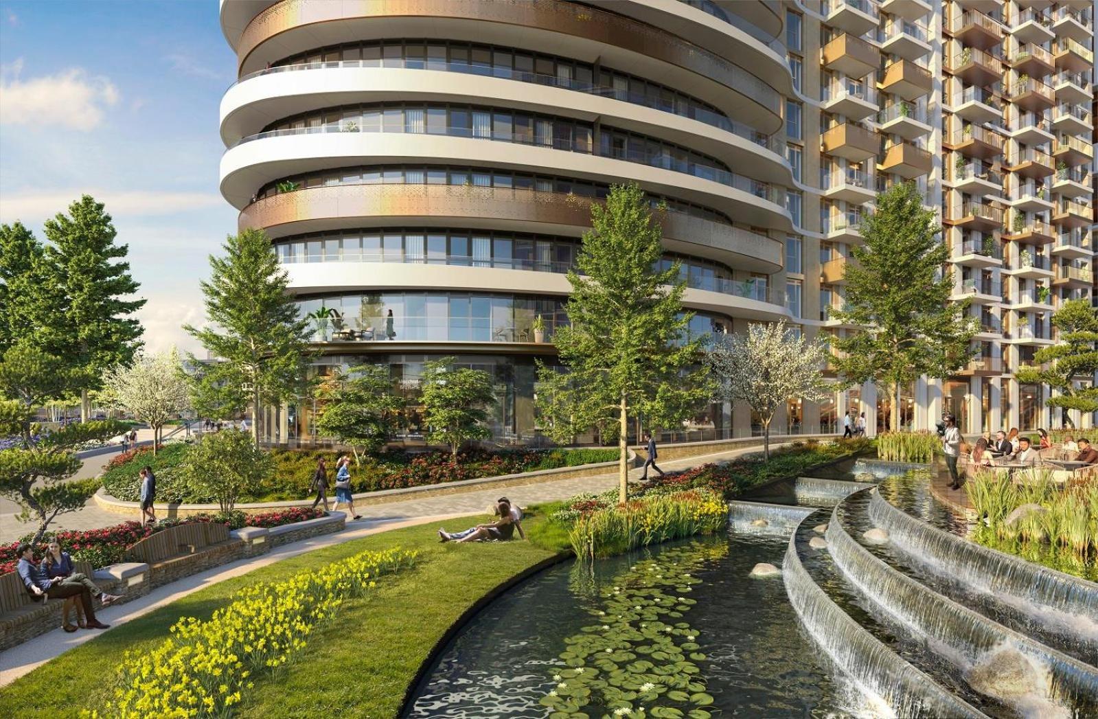 Chic Westfield Retreat - Two Bedroom Two Bathroom Luxury In White Appartement Londres