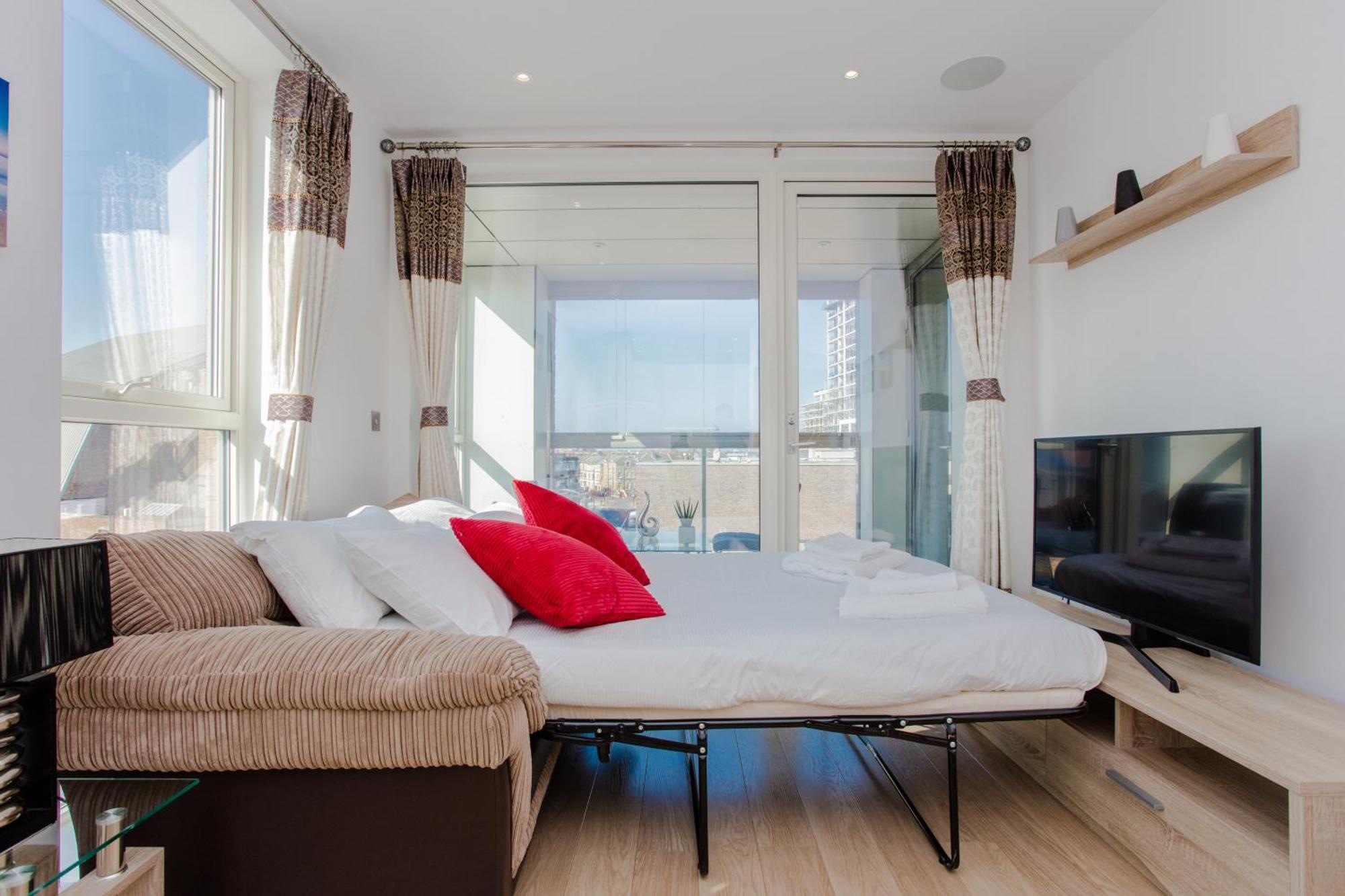 Brand New 2 Bedroom 2 Bath Flat At Brixton Station And O2 For Max 8 Guests Apartamento *