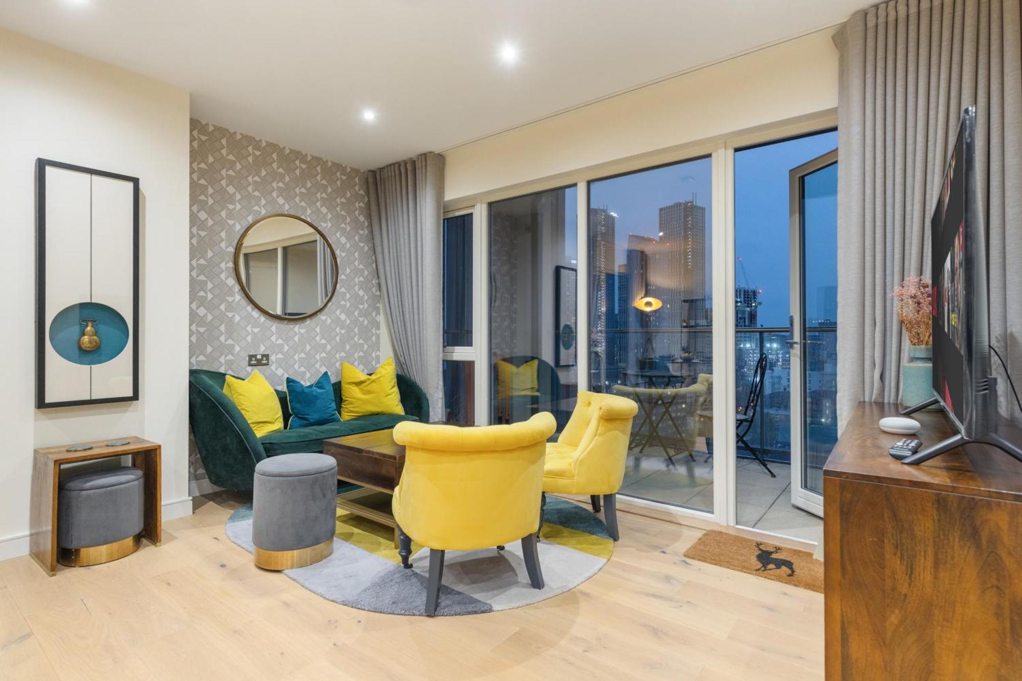 Appartement Classy Riverside Flat In Canary Wharf Londres