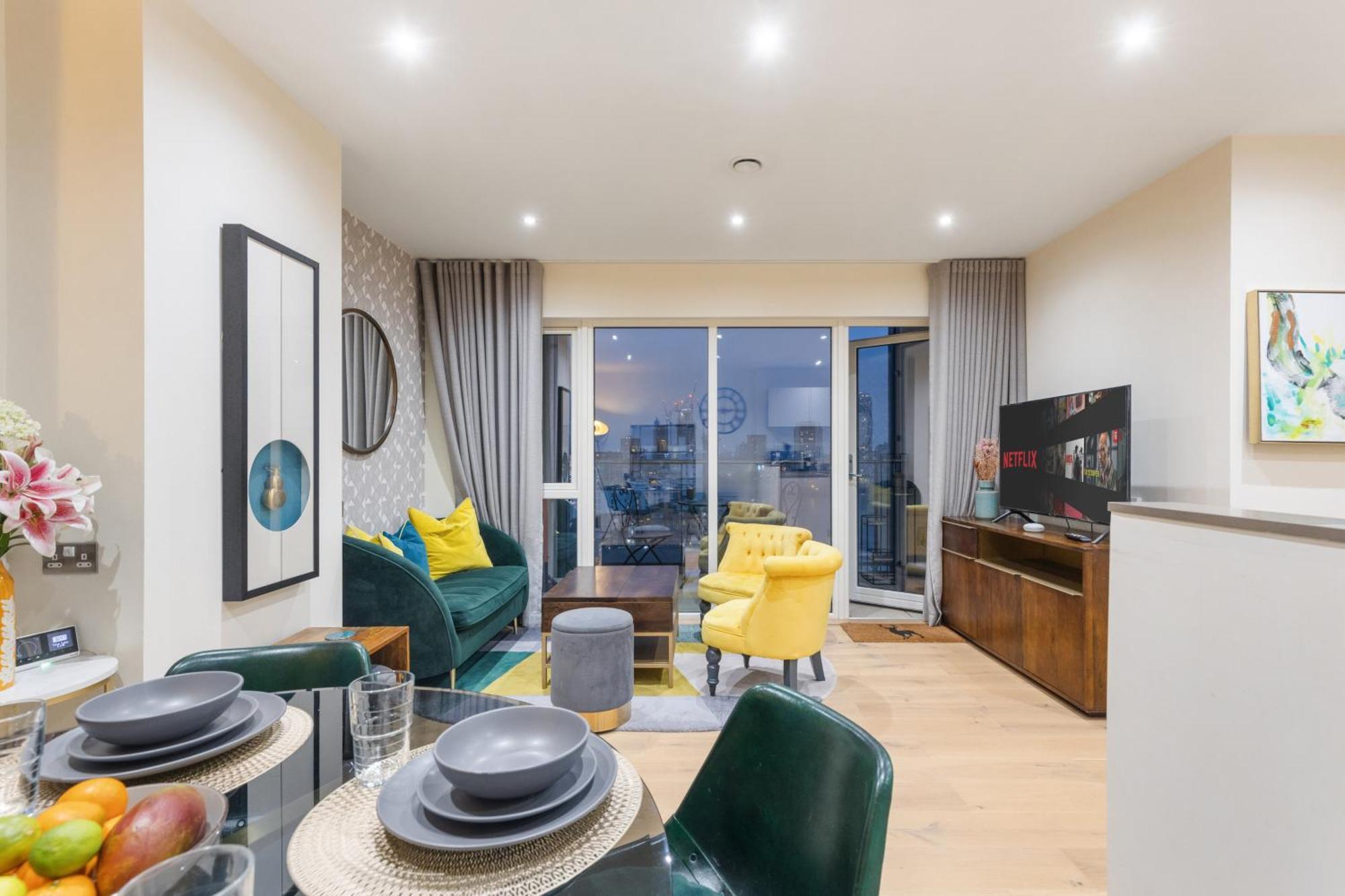 Classy Riverside Flat In Canary Wharf Appartement *