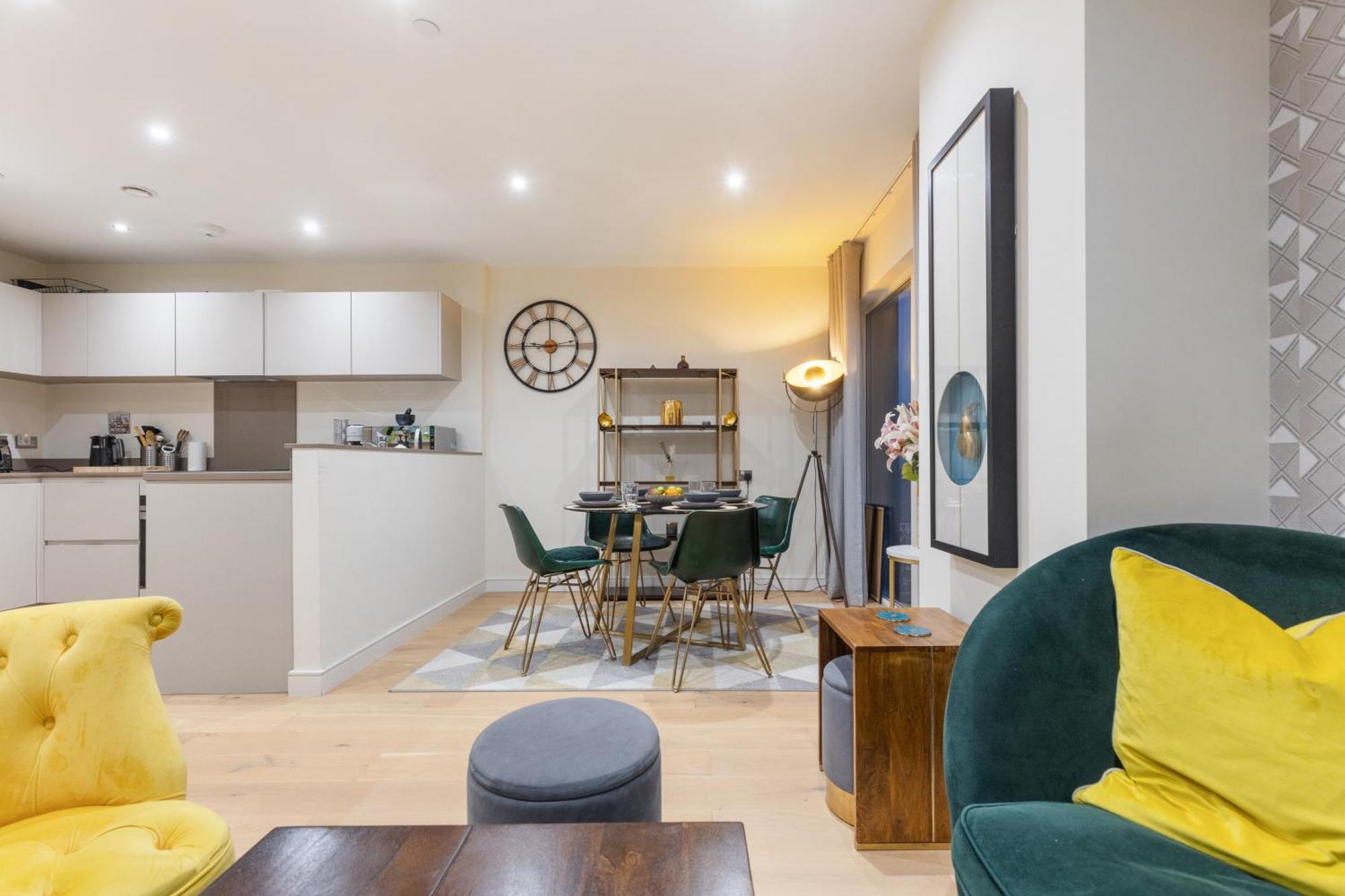 Appartement Classy Riverside Flat In Canary Wharf Londres