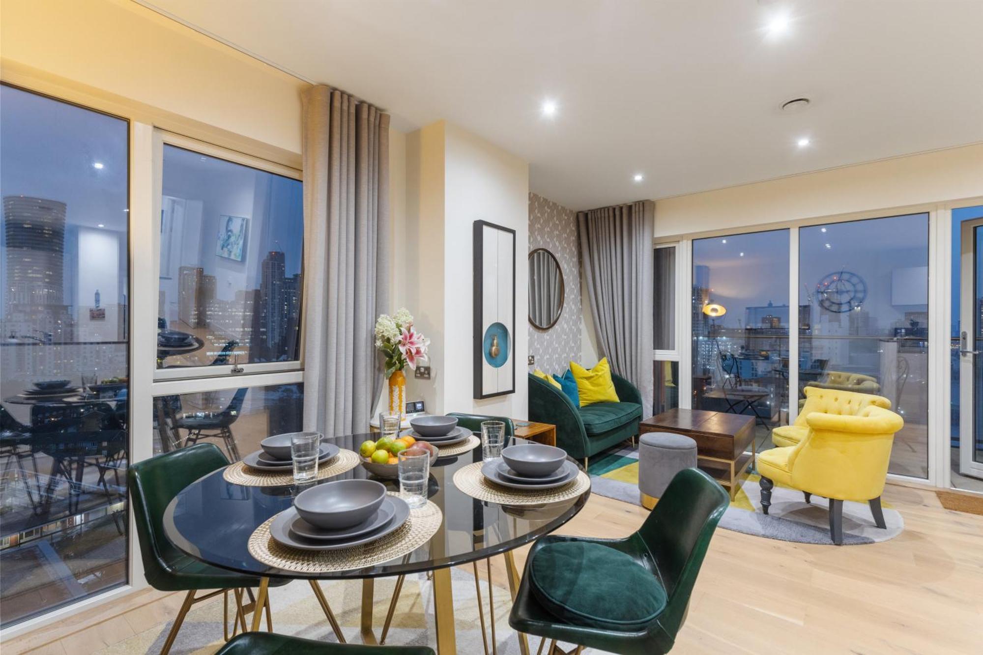 Classy Riverside Flat In Canary Wharf Appartement *