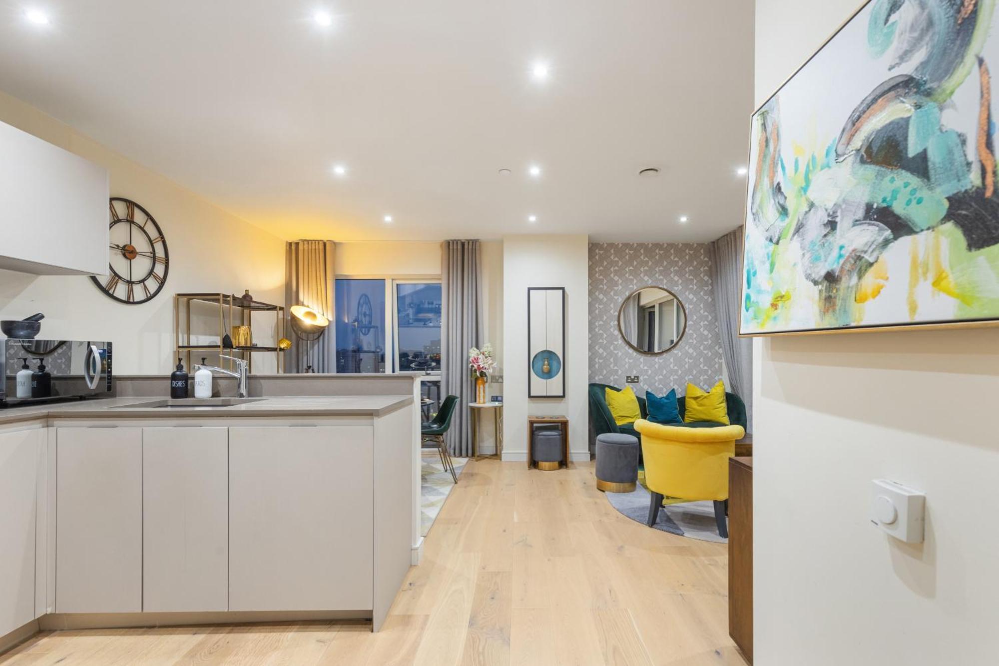 Classy Riverside Flat In Canary Wharf Appartement Londres