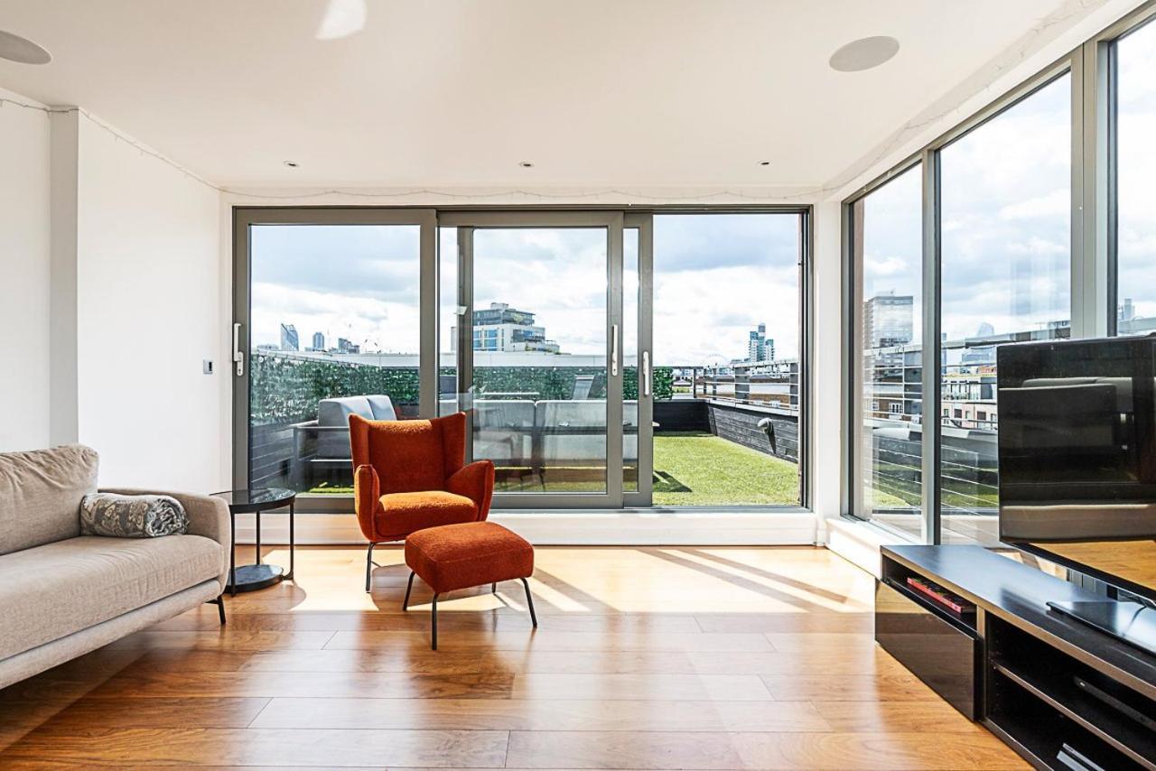 Appartement Modern Haven With Terrace View & Urban Charm Londres