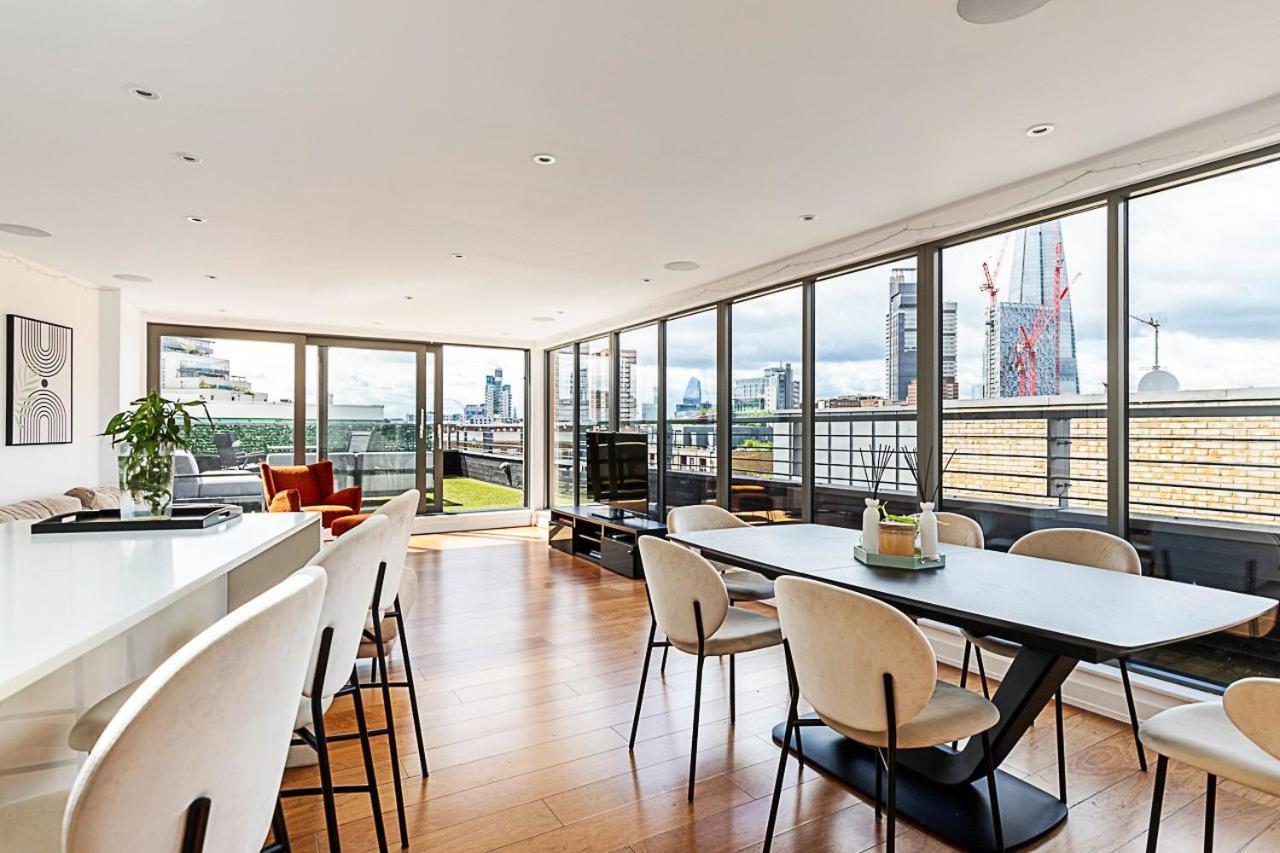 Modern Haven With Terrace View & Urban Charm Appartement Londres