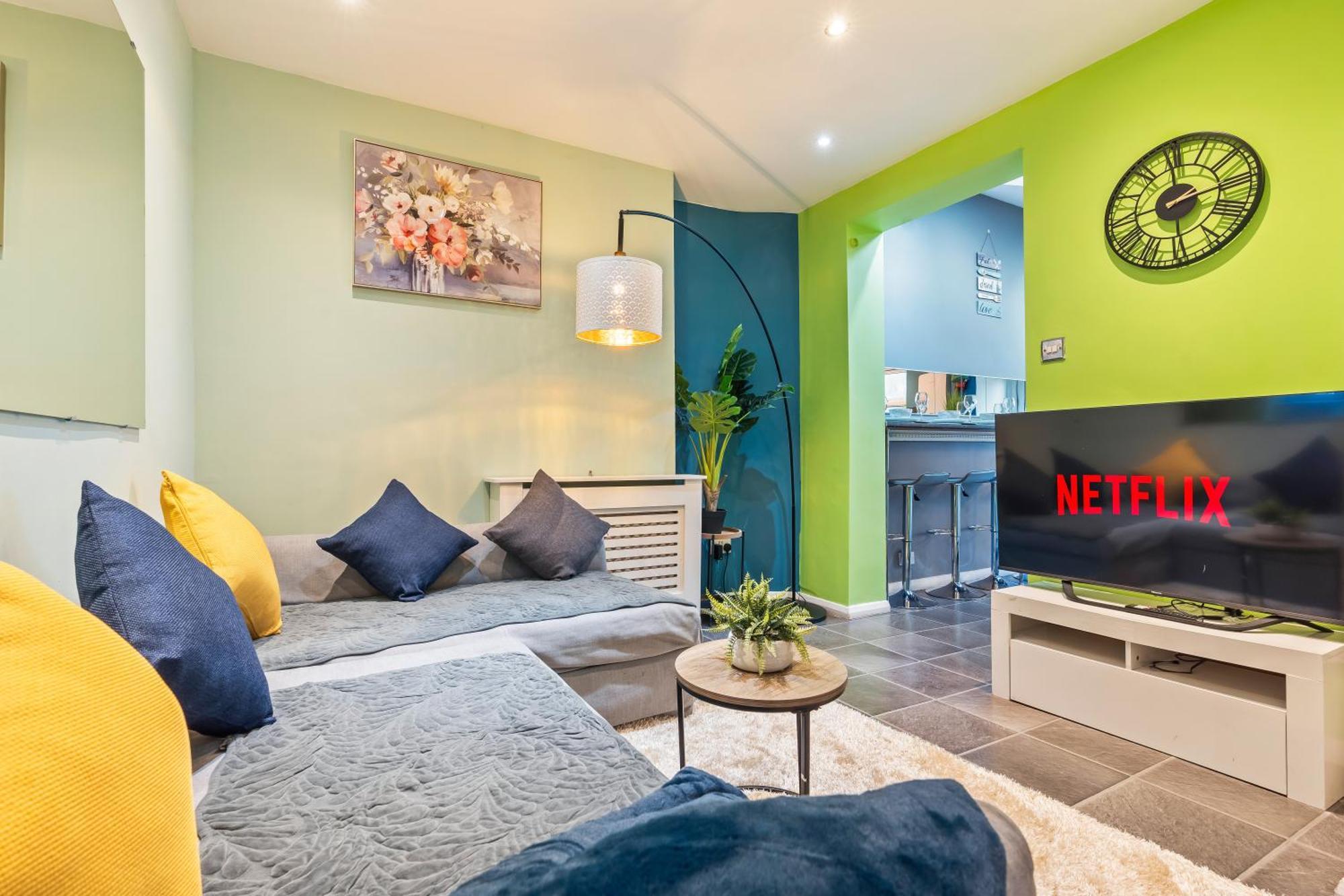 Hébergement de vacances Comfy 4bed House Close To Subway *