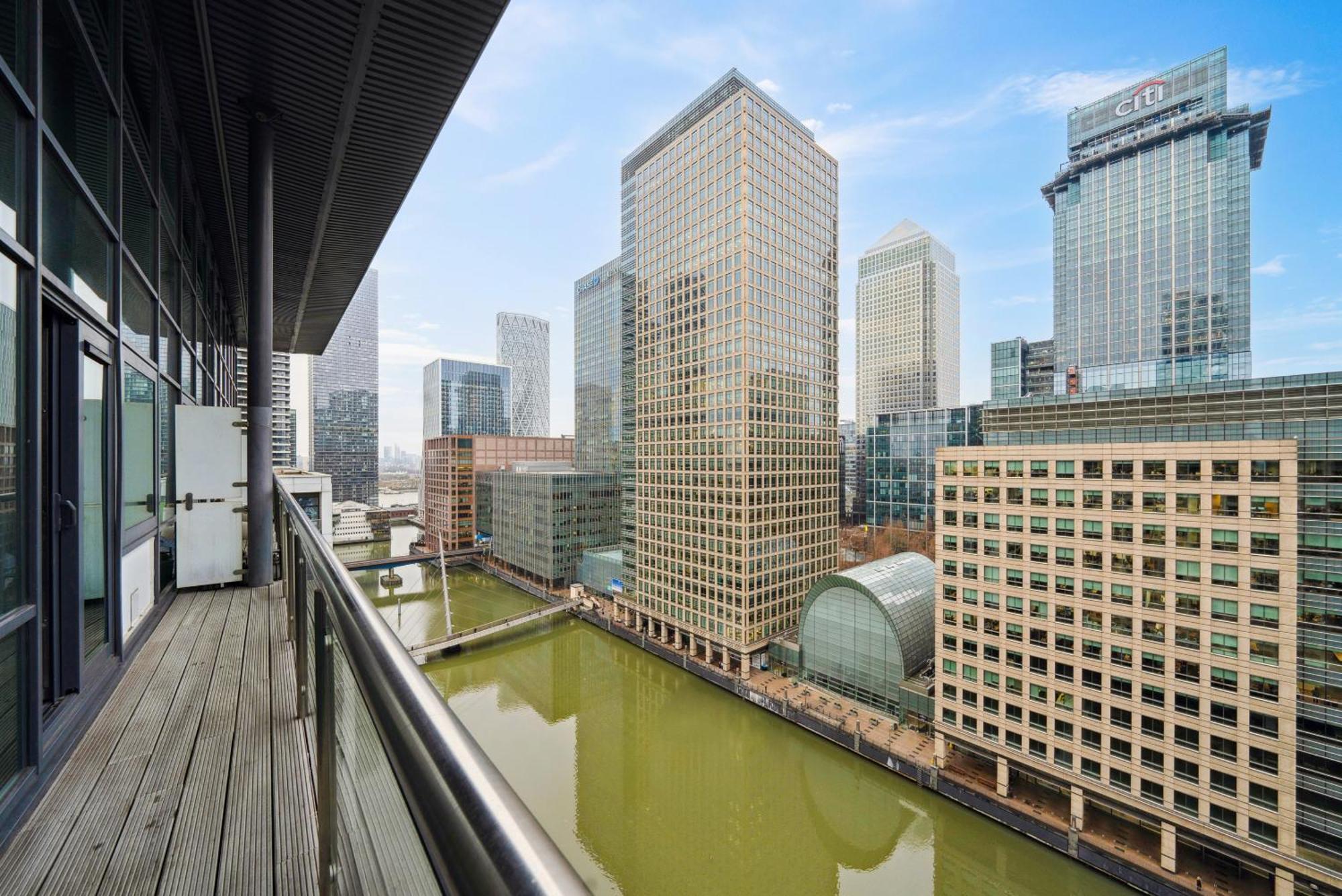 Сasa de vacaciones Canary Wharf Riverview 2floor Penthouse Londres