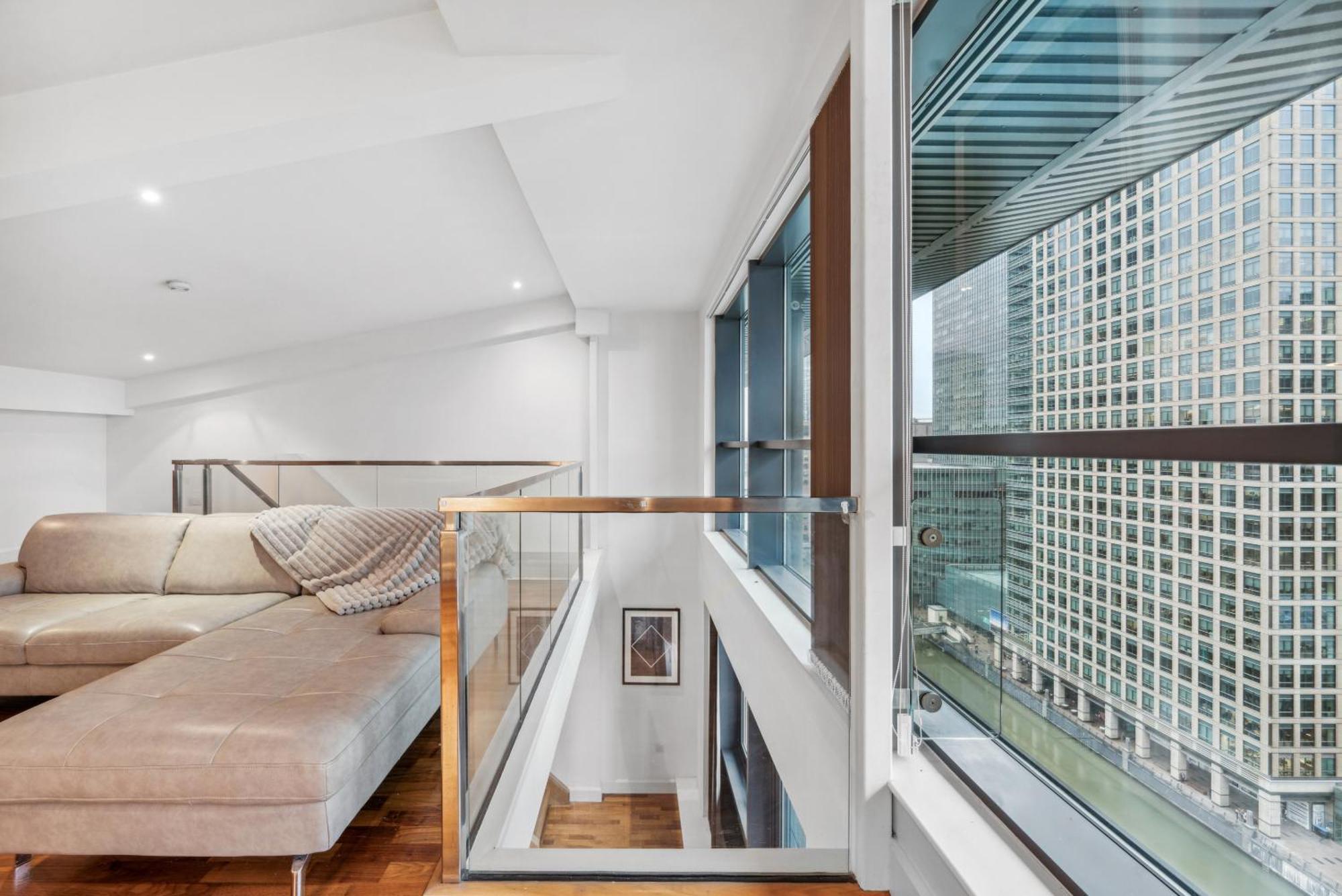 Canary Wharf Riverview 2floor Penthouse Сasa de vacaciones Londres