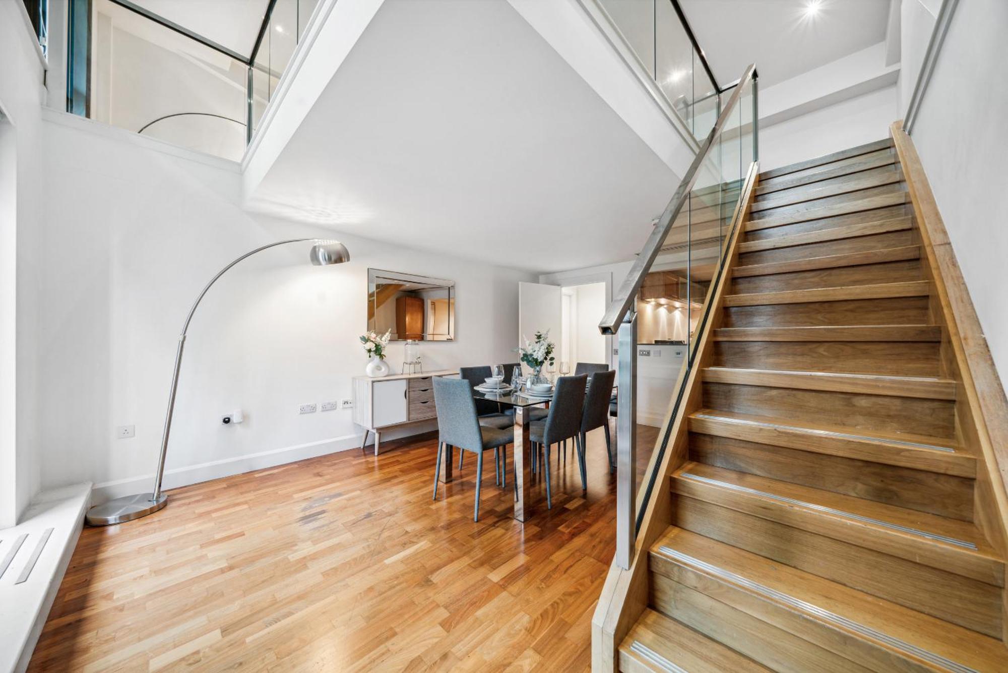 Canary Wharf Riverview 2floor Penthouse Hébergement de vacances *