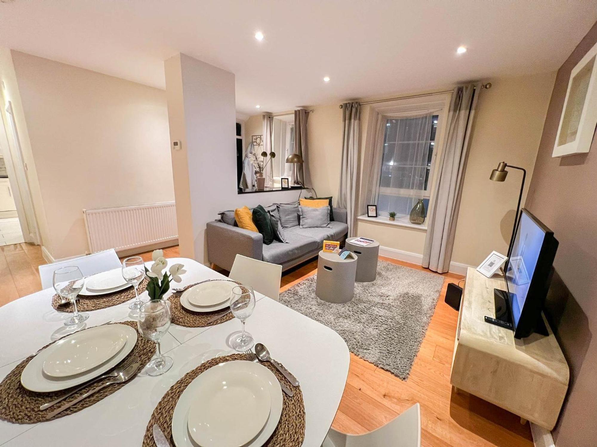 Chic 2-bedroom Flat In Vauxhall Near The Oval Apartamento Londres
