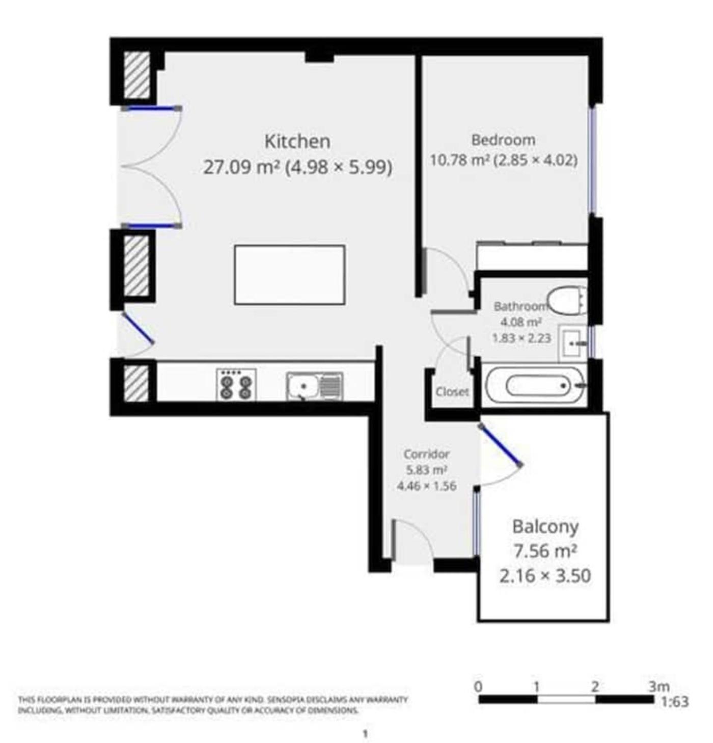 Apartment Westminster 1 Bed With Terrace London