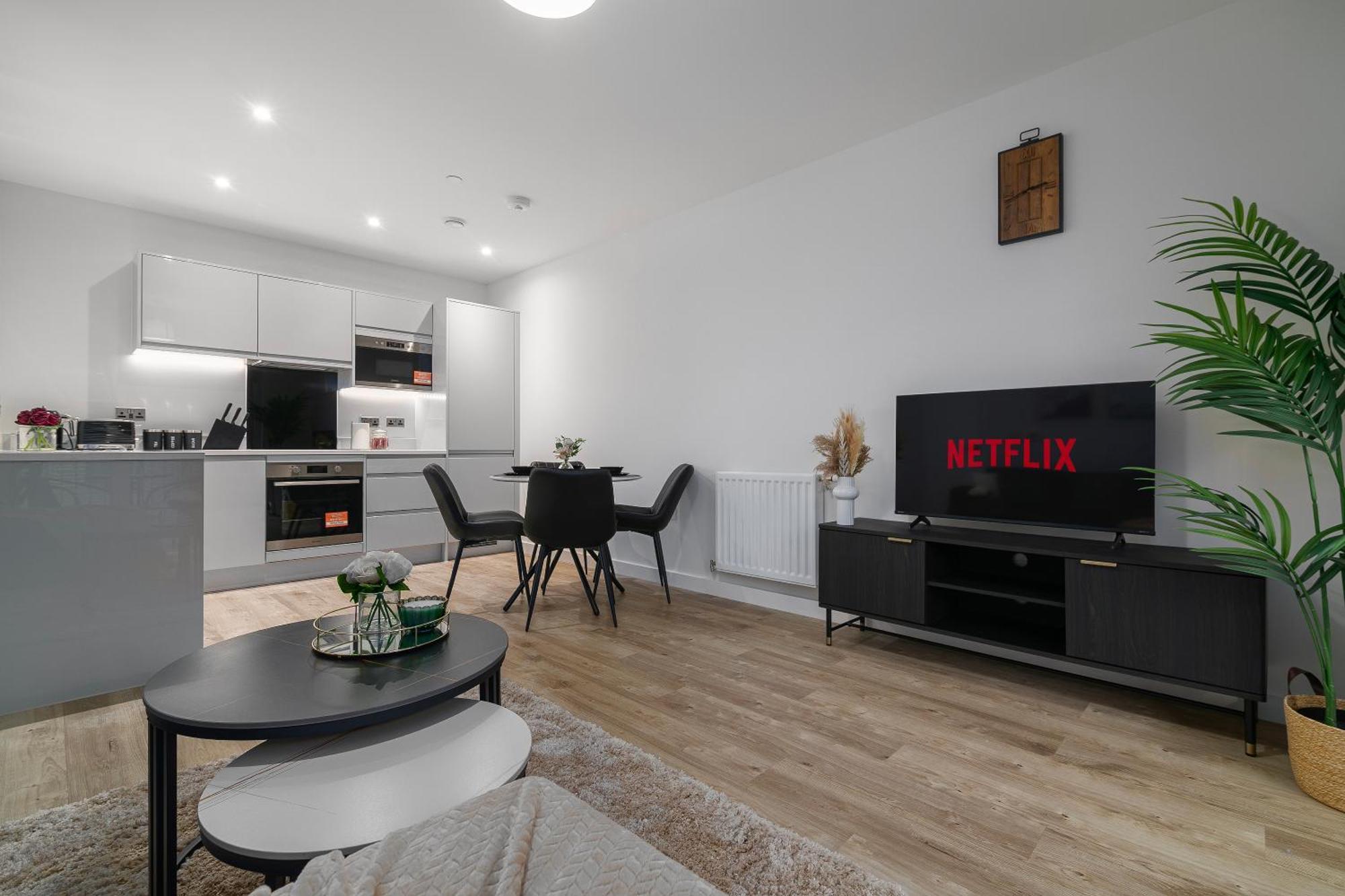 Hébergement de vacances Luxury Two Bed Near The 02 Arena Londres