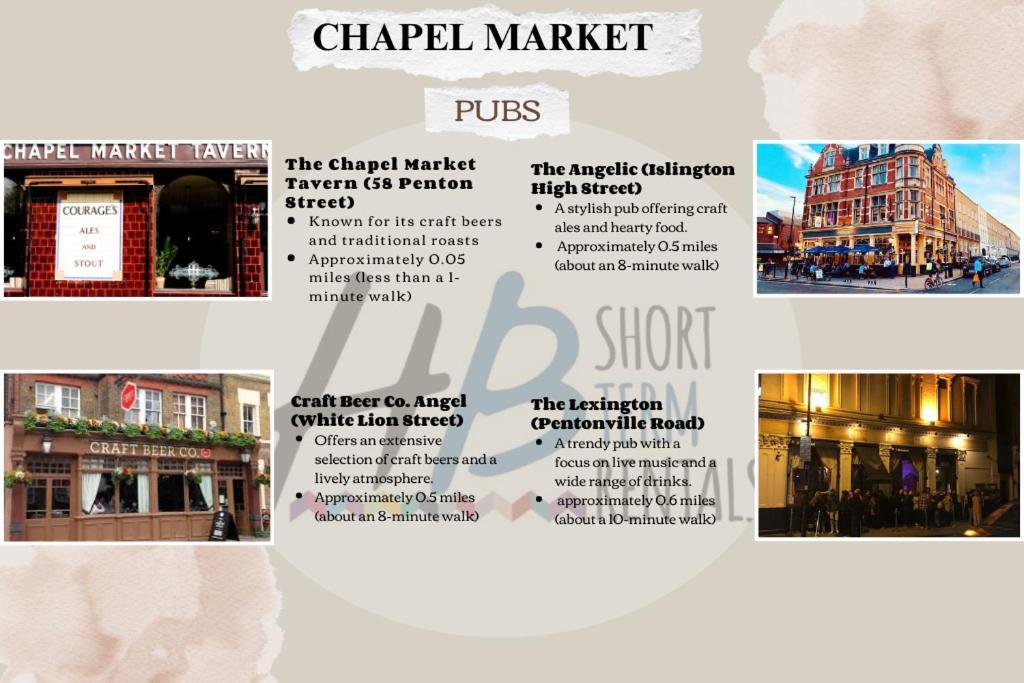 Islington Flat 1-bedroom Near Angel Station Apartamento Londres