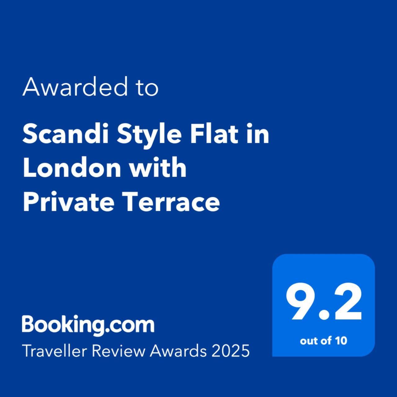 Scandi Style Flat In With Private Terrace Apartamento *