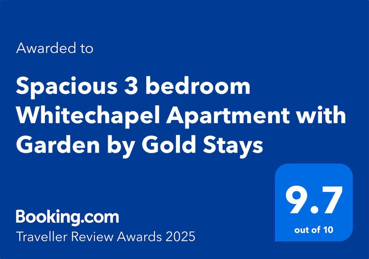 Appartement Spacious 3 Bedroom Whitechapel With Garden By Gold *